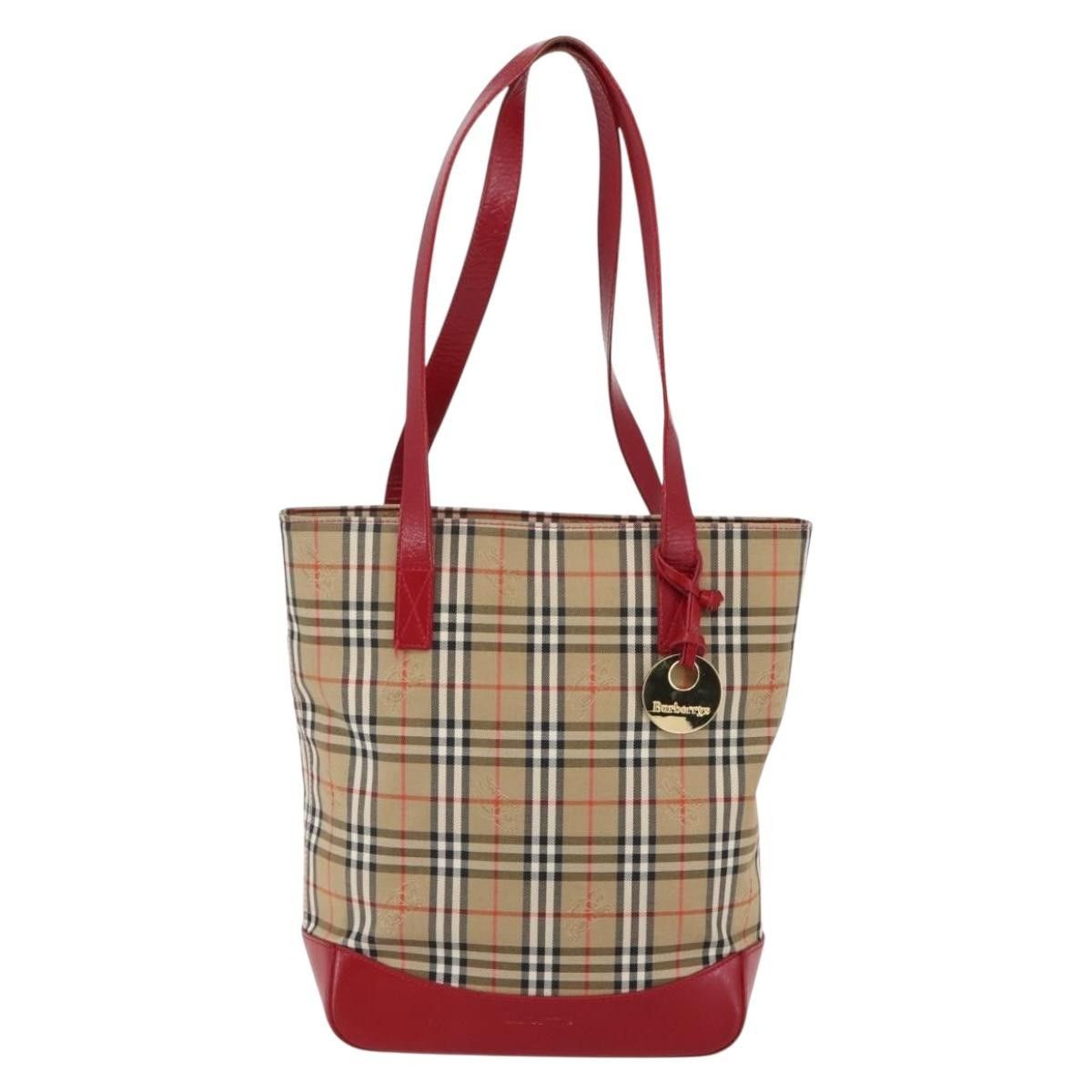 Burberry Burberry Nova Check Tote canvas check pattern Size ONE SIZE - 1 Thumbnail
