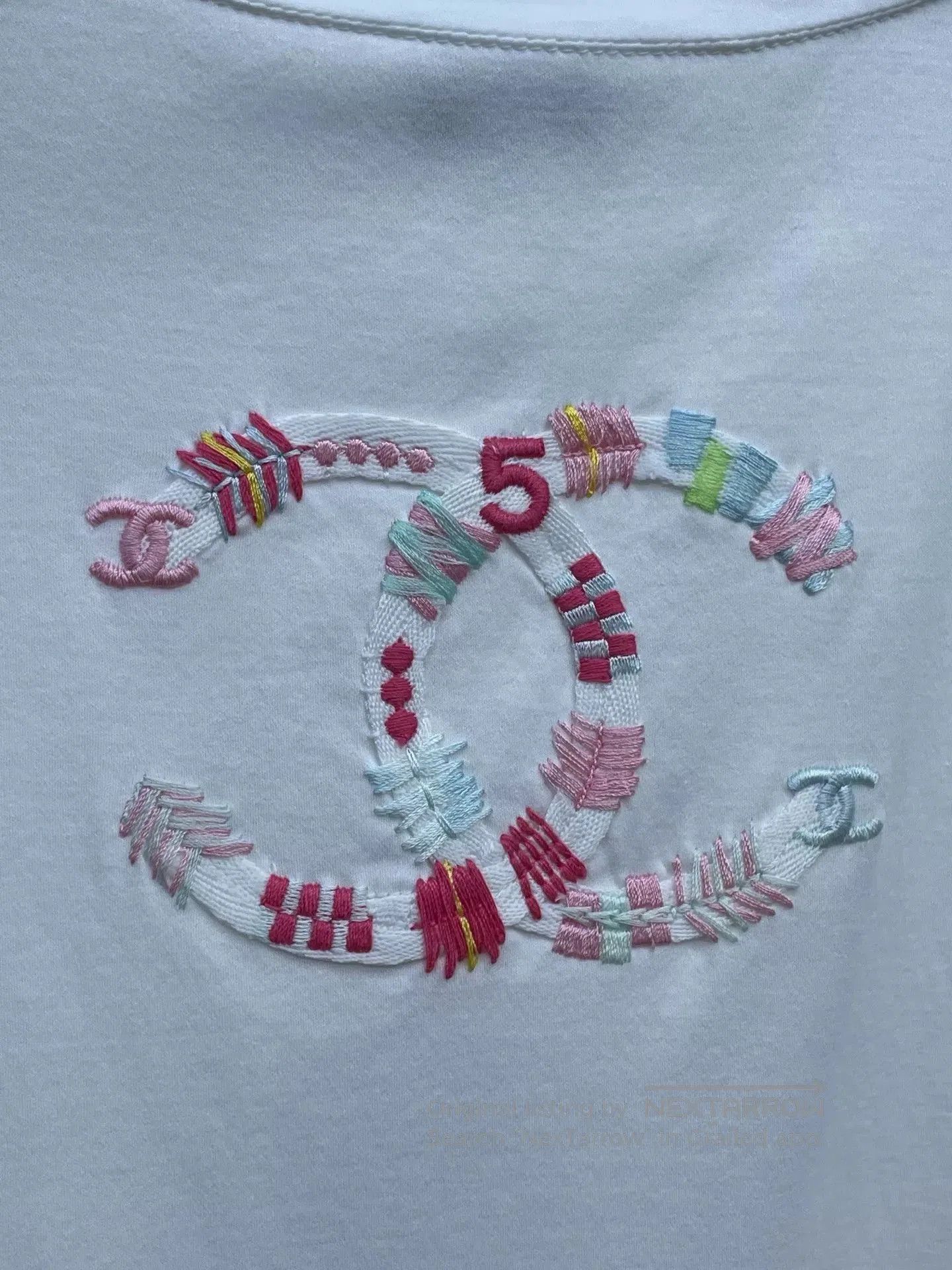 Chanel Chanel Beach Sequin Short Sleeve Top. Size M / US 6-8 / IT 42-44 - 5 Thumbnail
