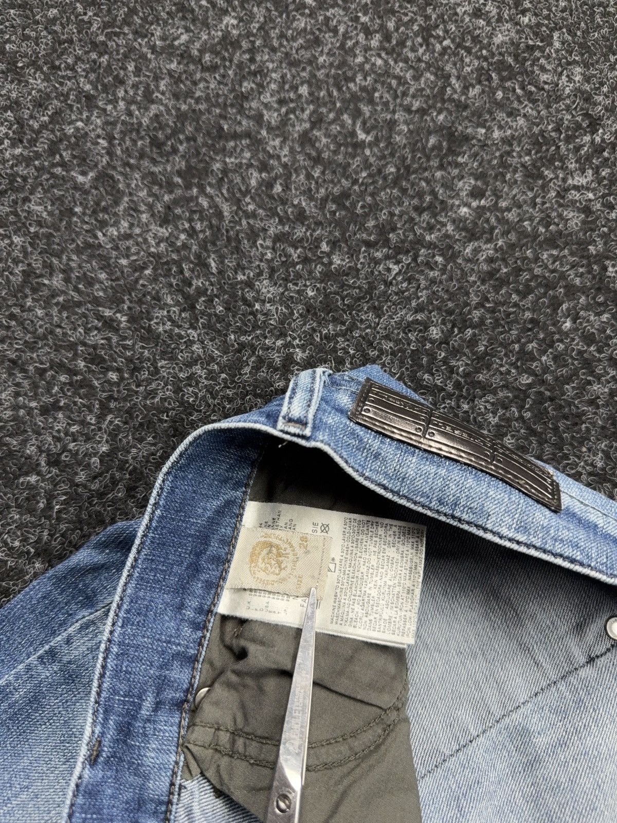 Diesel Luxury Retro 00s Diesel Ronhoir Low Rise Bootcut Jeans Y2K Size 28" / US 6 / IT 42 - 11 Thumbnail