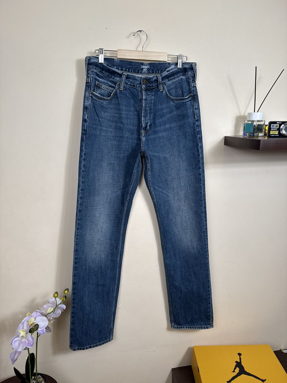 Carhartt Vintage Carhartt Jeans Marlow Denim Blue Pants 30x32 M Size US 32 / EU 48 - 9 Thumbnail