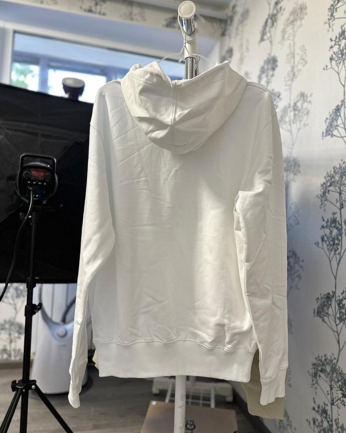 Helmut Lang HELMUT LANG Box Logo Terry Hoodie Size US M / EU 48-50 / 2 - 8 Thumbnail