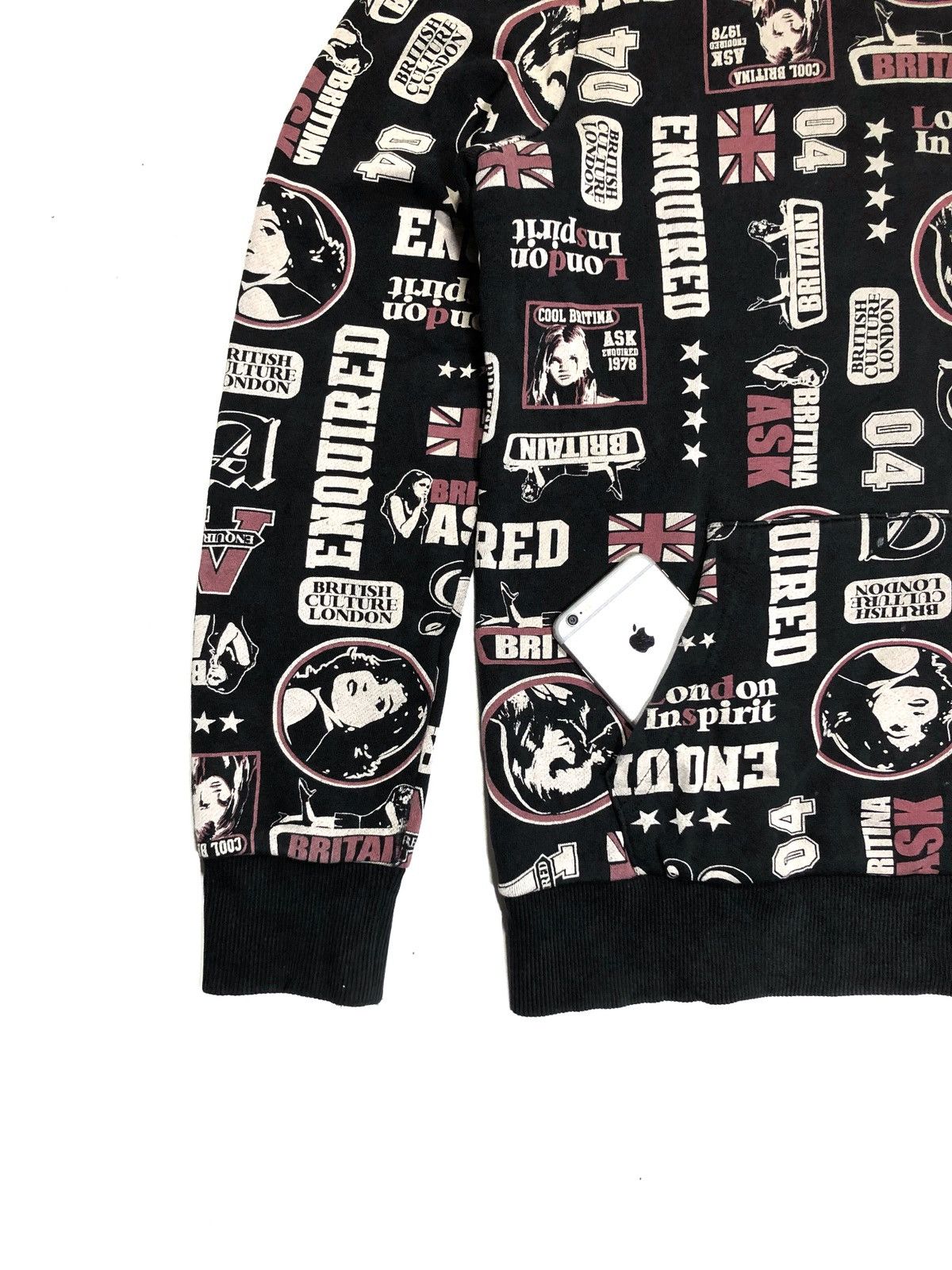 If Six Was Nine × Japanese Brand × Le Grande Bleu (L.G.B.) Ask Enquired Hoodie Inspired by Hysteric Glamour Size US L / EU 52-54 / 3 - 3 Thumbnail
