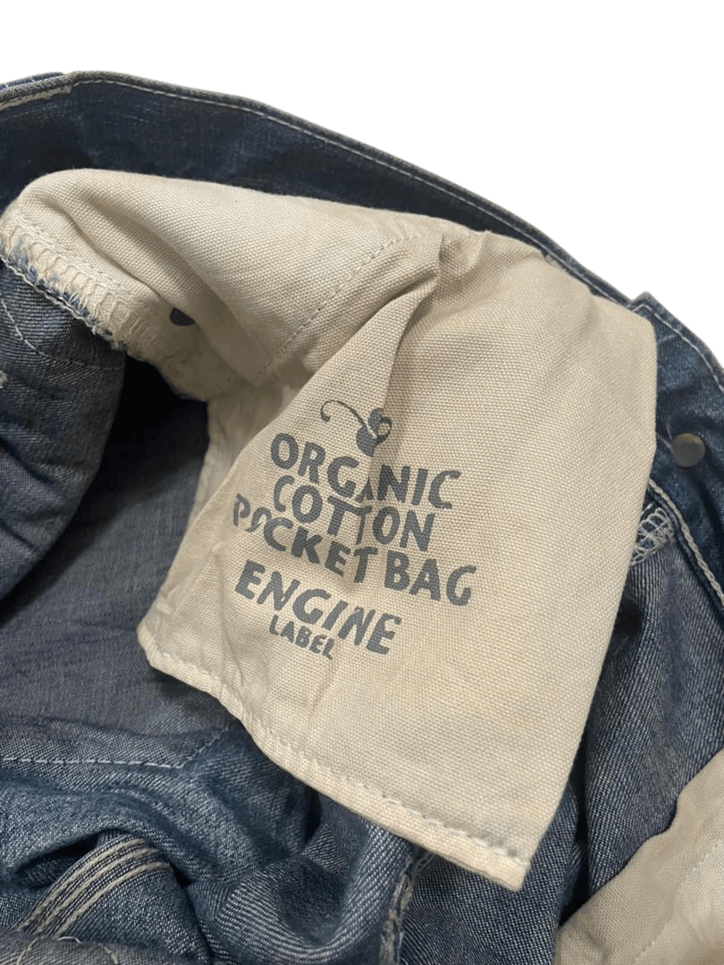 Japanese Brand 💥Flared Kapital Style Engine Label Japanese Denim💥 Size US 31 - 13 Thumbnail