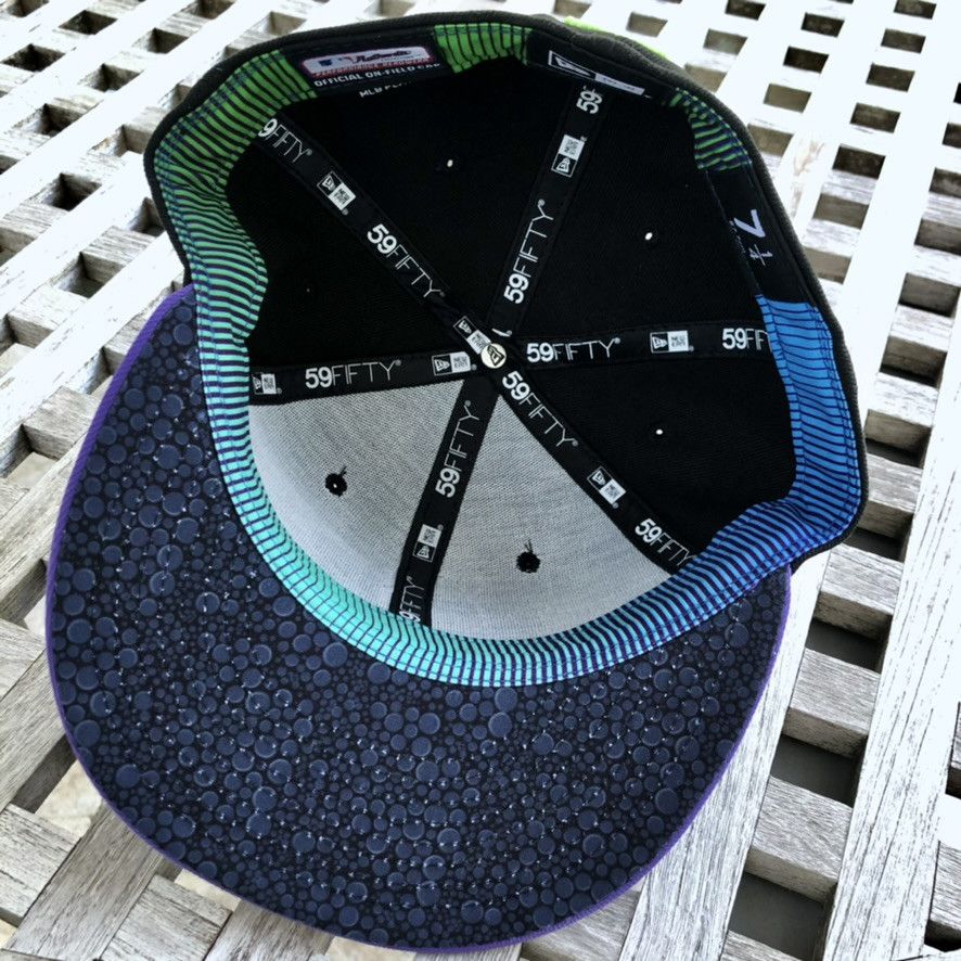New Era Tampa Bay Rays 2024 City Connect 59FIFTY Hat 7 1/4 Size ONE SIZE - 4 Thumbnail