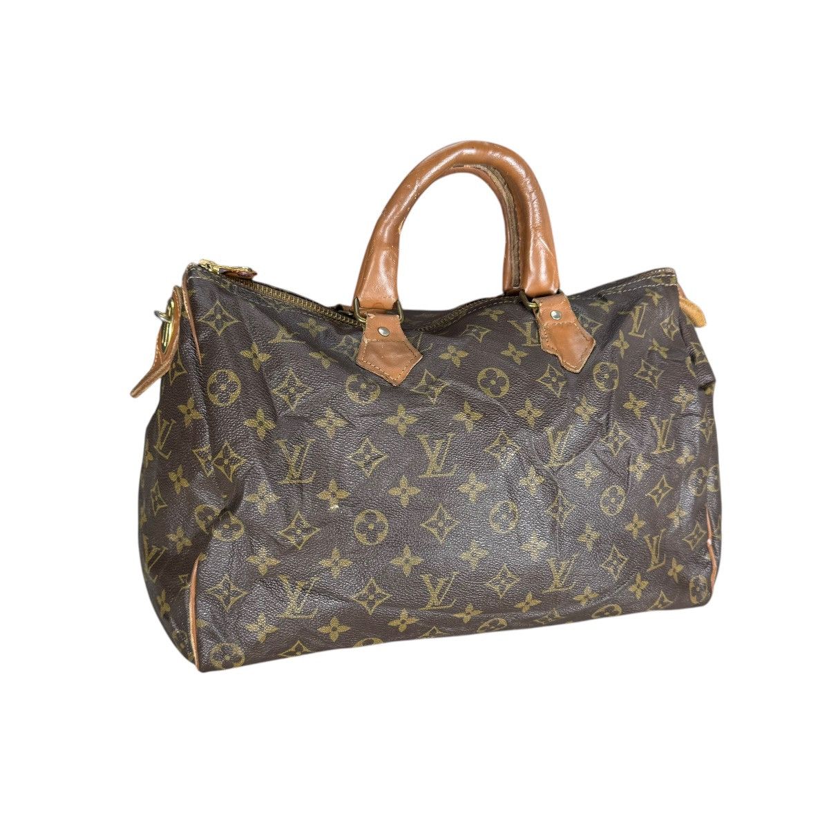 Louis Vuitton 🔥70s LOUIS VUITTON MONOGRAM SPEEDY HANDBAG Size ONE SIZE - 3 Thumbnail