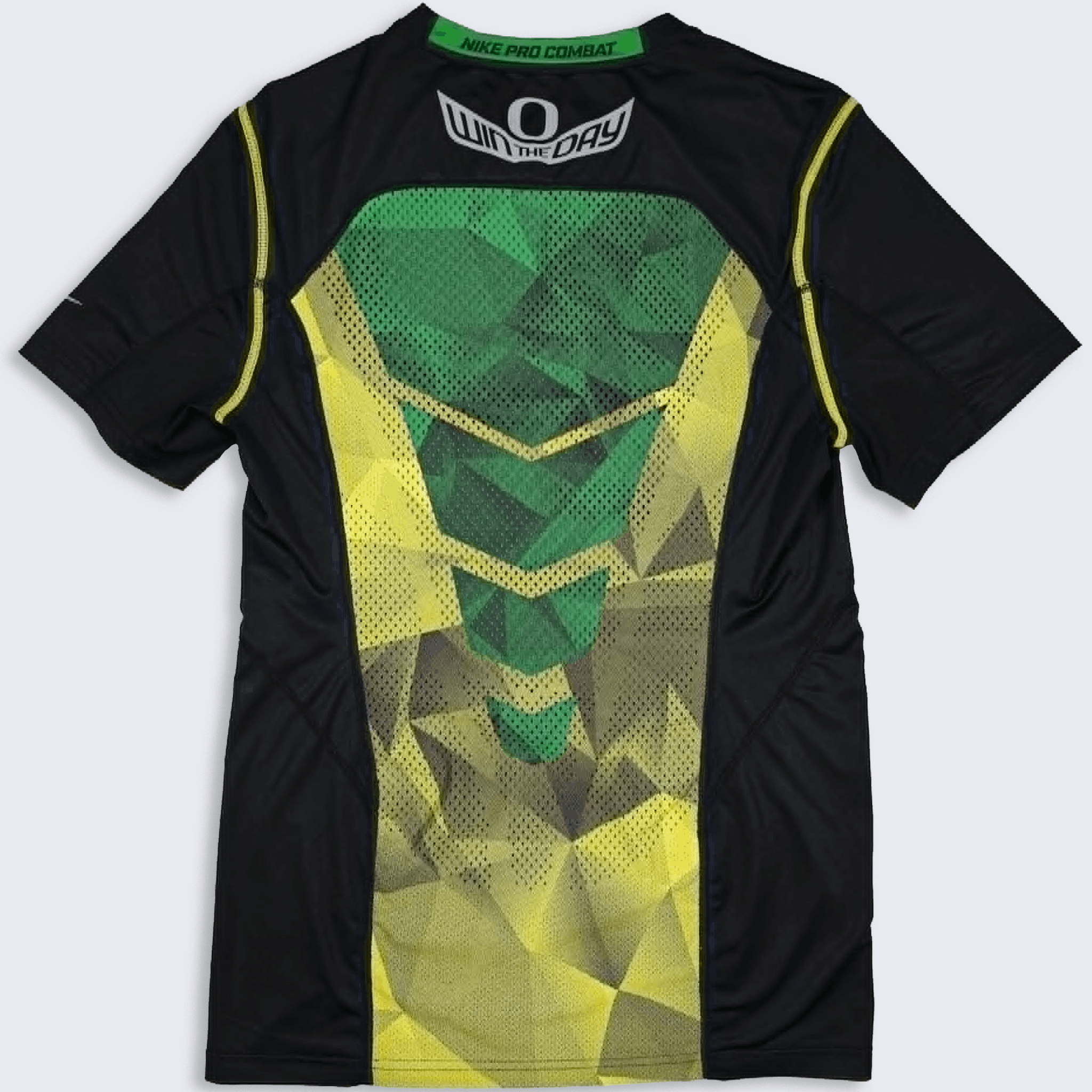Nike Oregon Ducks Nike Pro Combat Player Issued Football Shirt Size US S / EU 44-46 / 1 - 2 Thumbnail
