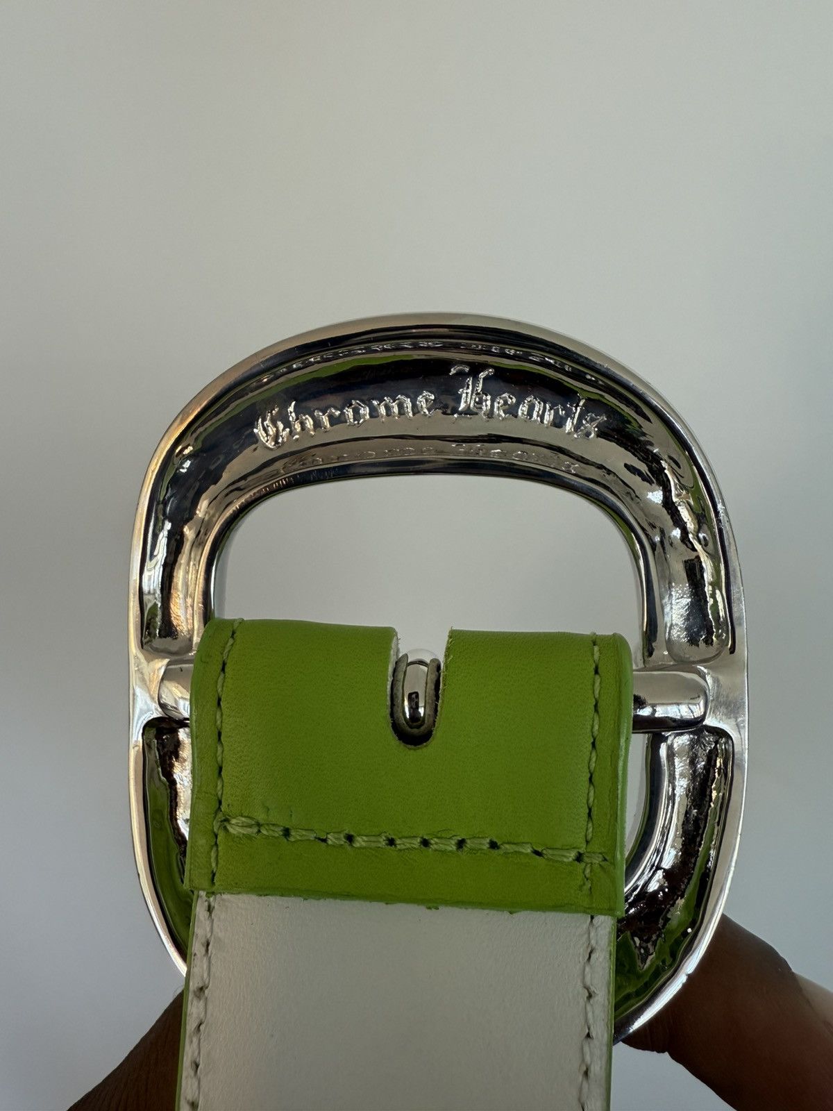 Chrome Hearts Green Gunslinger Size 38 - 2 Thumbnail