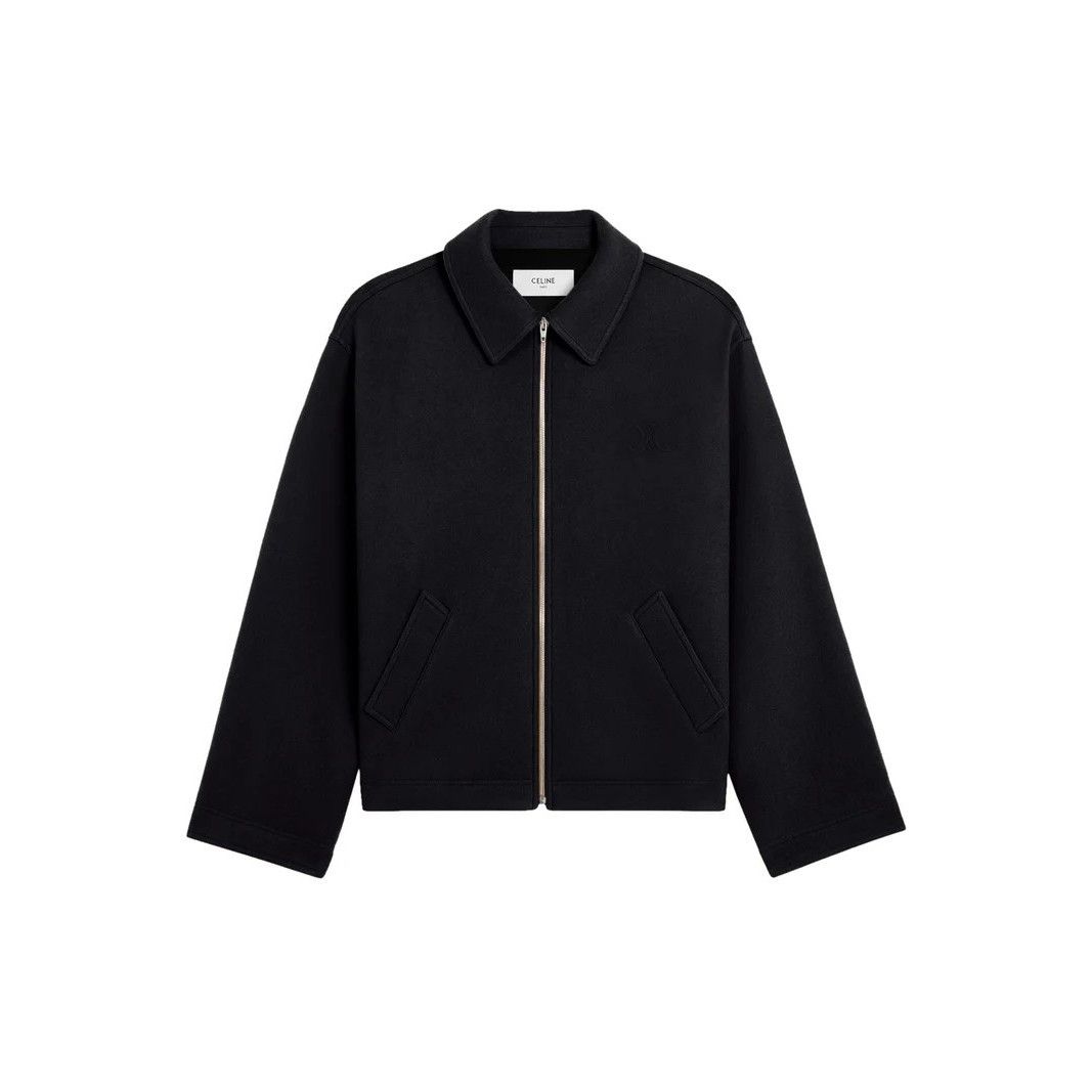Celine CELINE $3600 Black Wool Felt Jacket New & Authentic (Men's s Size US XL / EU 56 / 4 - 1 Thumbnail