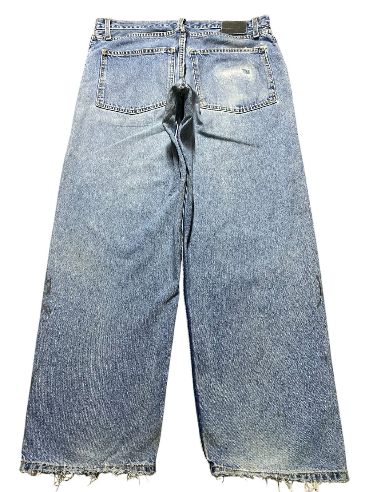 Levi's Vintage Levis Baggy Silver Tab Jeans Size US 35 - 2 Thumbnail