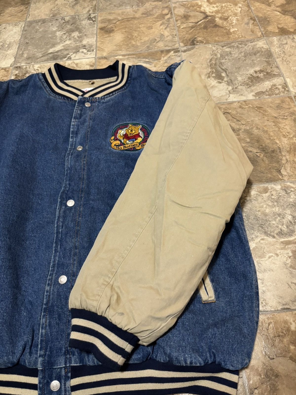 Vintage Xxxtentacion Winnie the Pooh Varsity Jacket Size US XXL / EU 58 / 5 - 9 Thumbnail