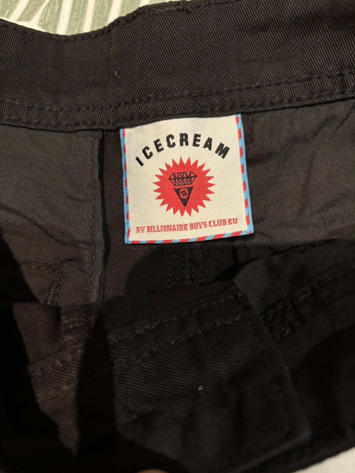 Icecream Black ICECREAM running dog cargo pants billionaire boys club Size US 30 / EU 46 - 3 Thumbnail
