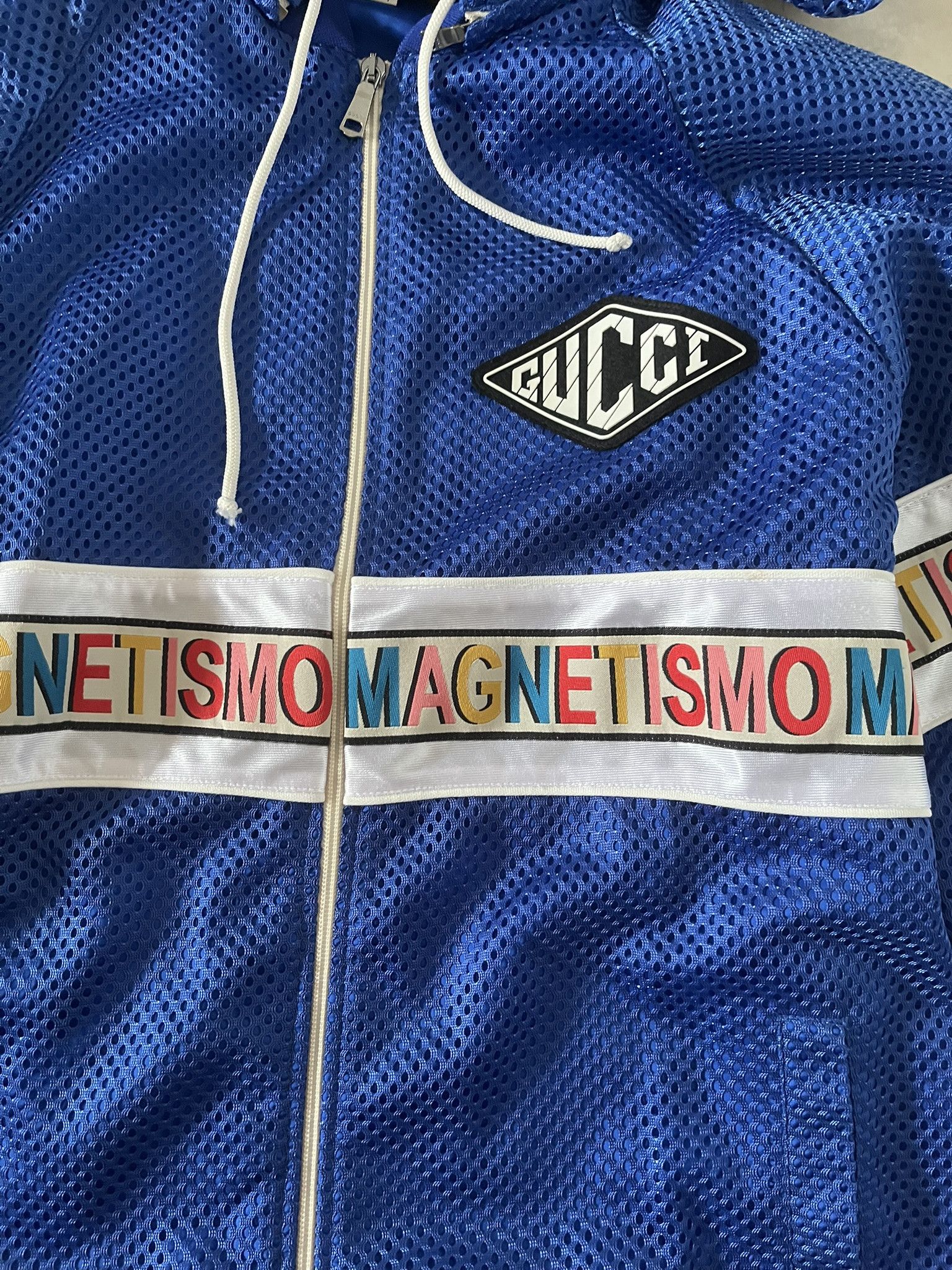 Gucci Gucci Mesh Magnetismo Jacket Size US XL / EU 56 / 4 - 5 Thumbnail