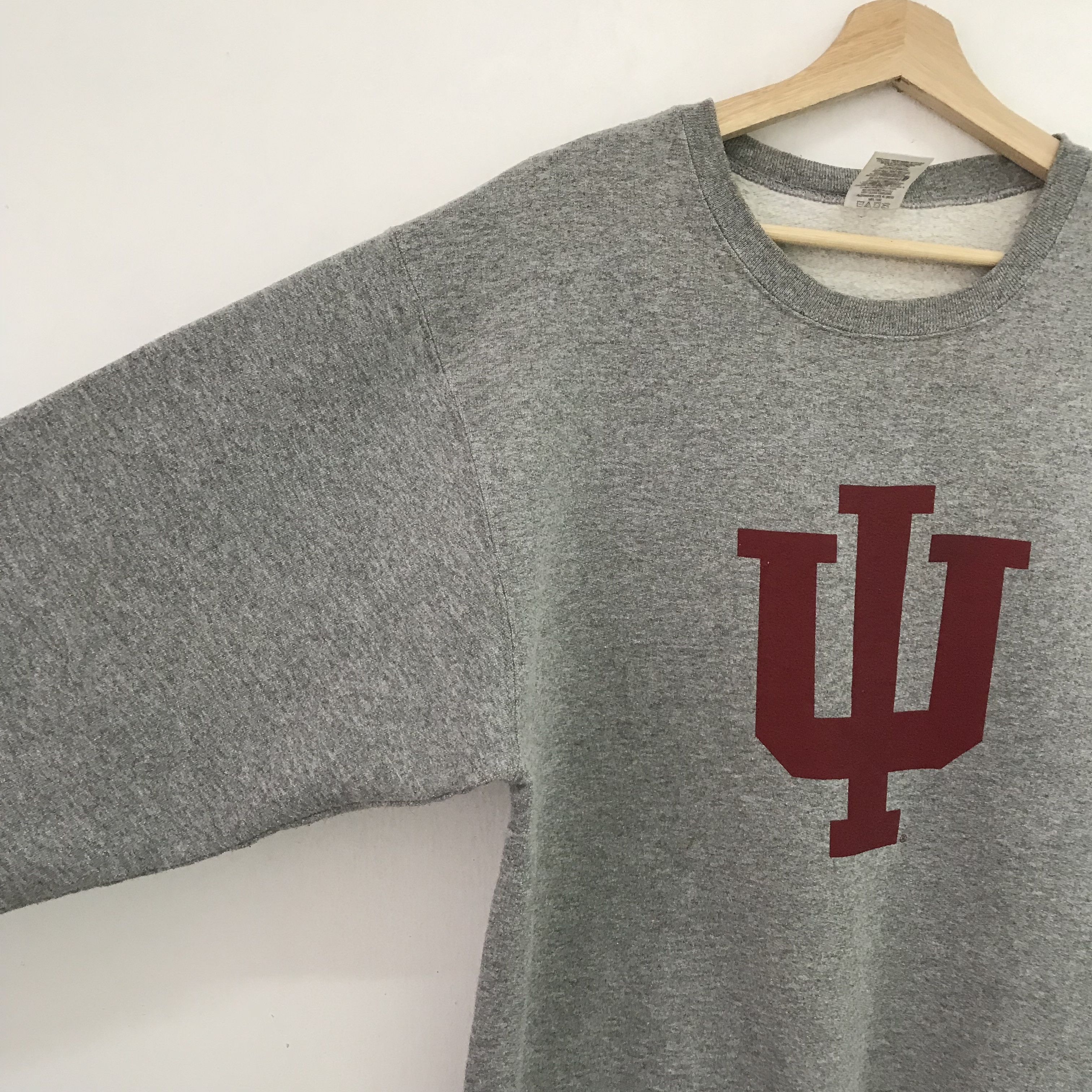Vintage Vintage Indiana University Gray - 570 Size US XL / EU 56 / 4 - 4 Thumbnail