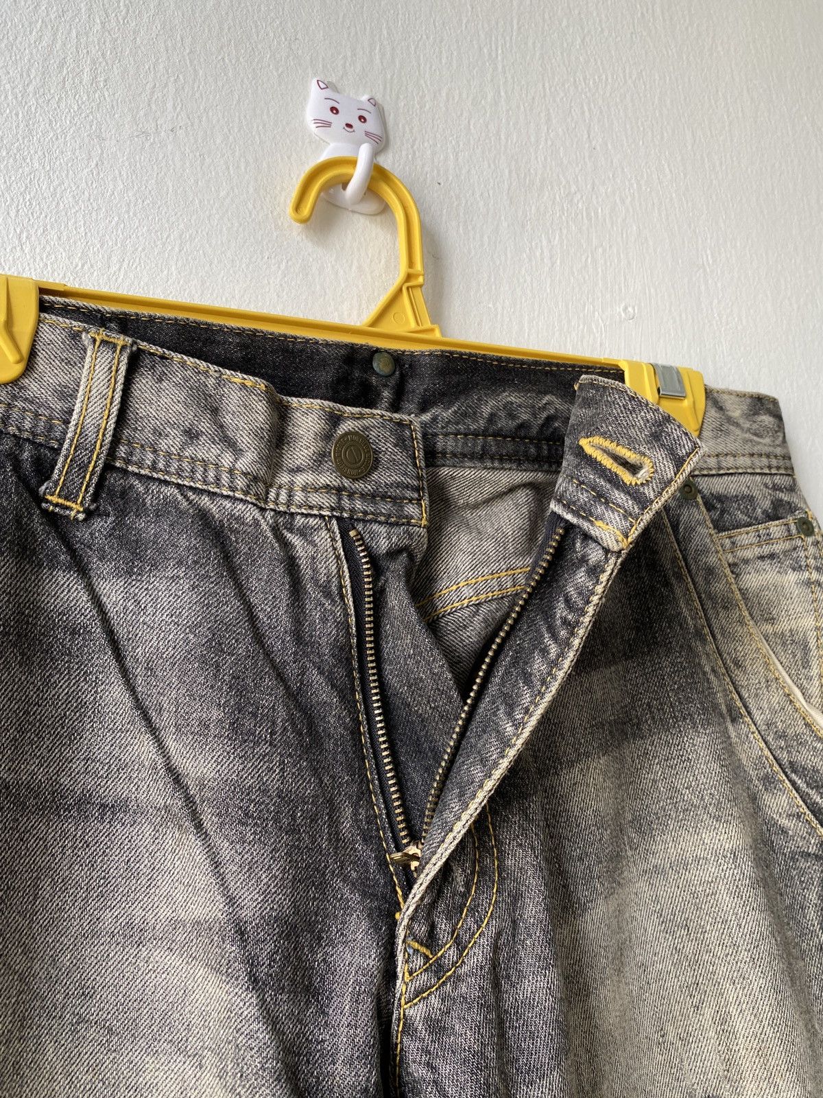 Japanese Brand Japanese Brand Monsieur Nicole Distressed Denim Size US 32 / EU 48 - 8 Thumbnail