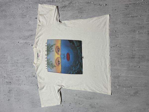 Vintage Island Girl by Jim Warren 1992 art tee | Grailed