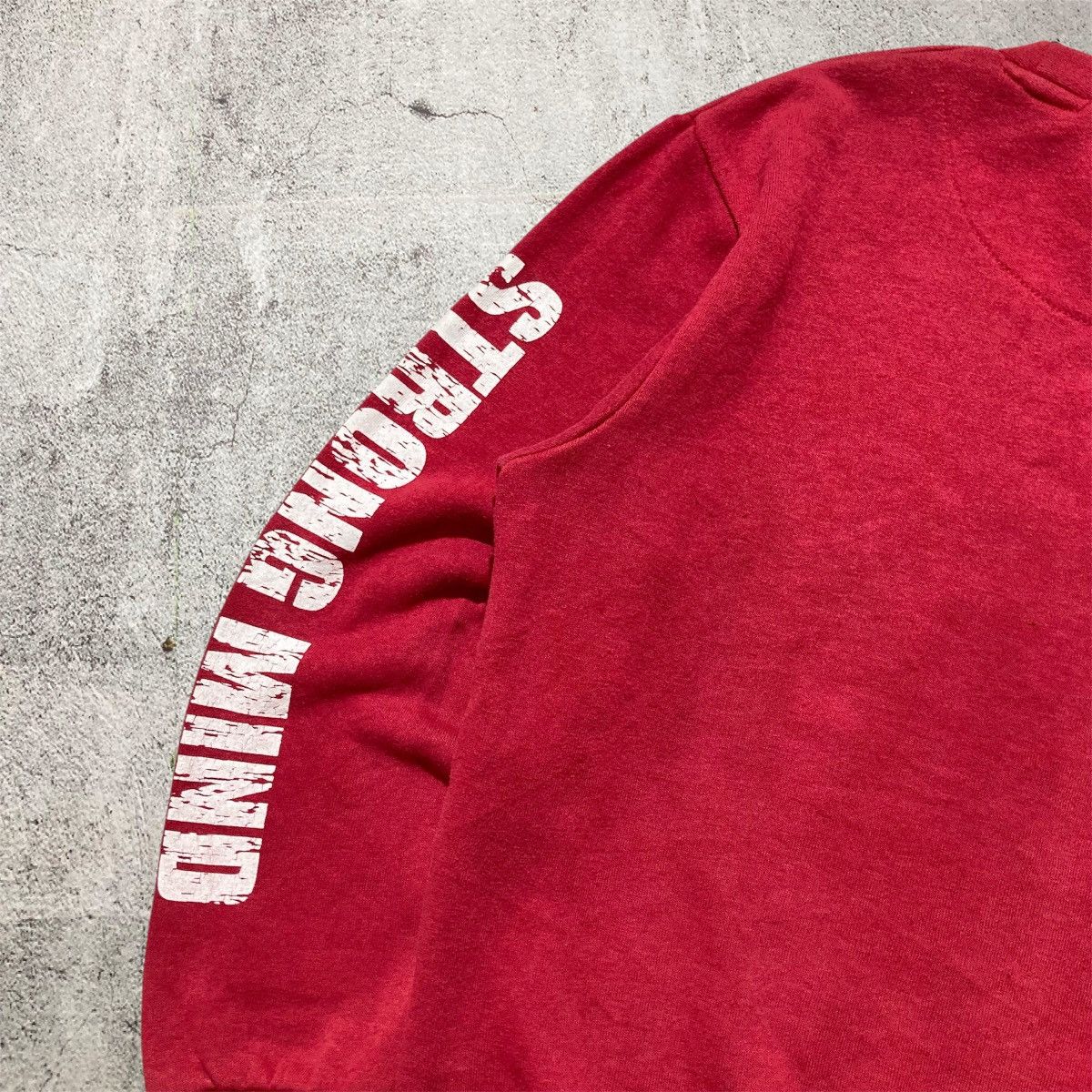 Japanese Brand 2000s Seven Zero One Poem Logo Punk Style Crewneck Red Size US M / EU 48-50 / 2 - 9 Thumbnail