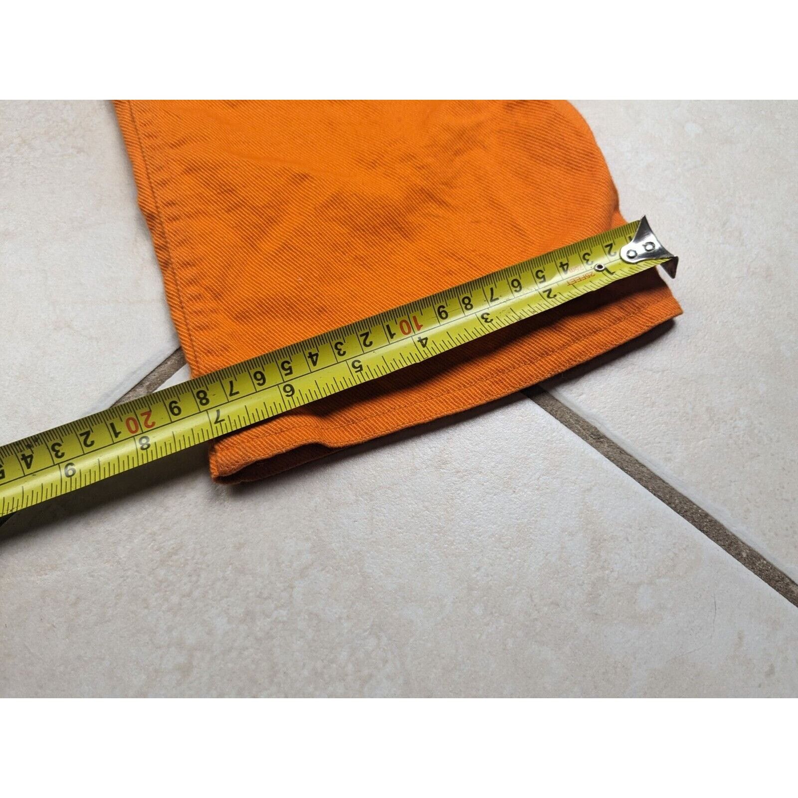 Other 1960's Cole of California Orange Denim Pants High Waist Size 34" / US 12 / IT 48 - 10 Thumbnail