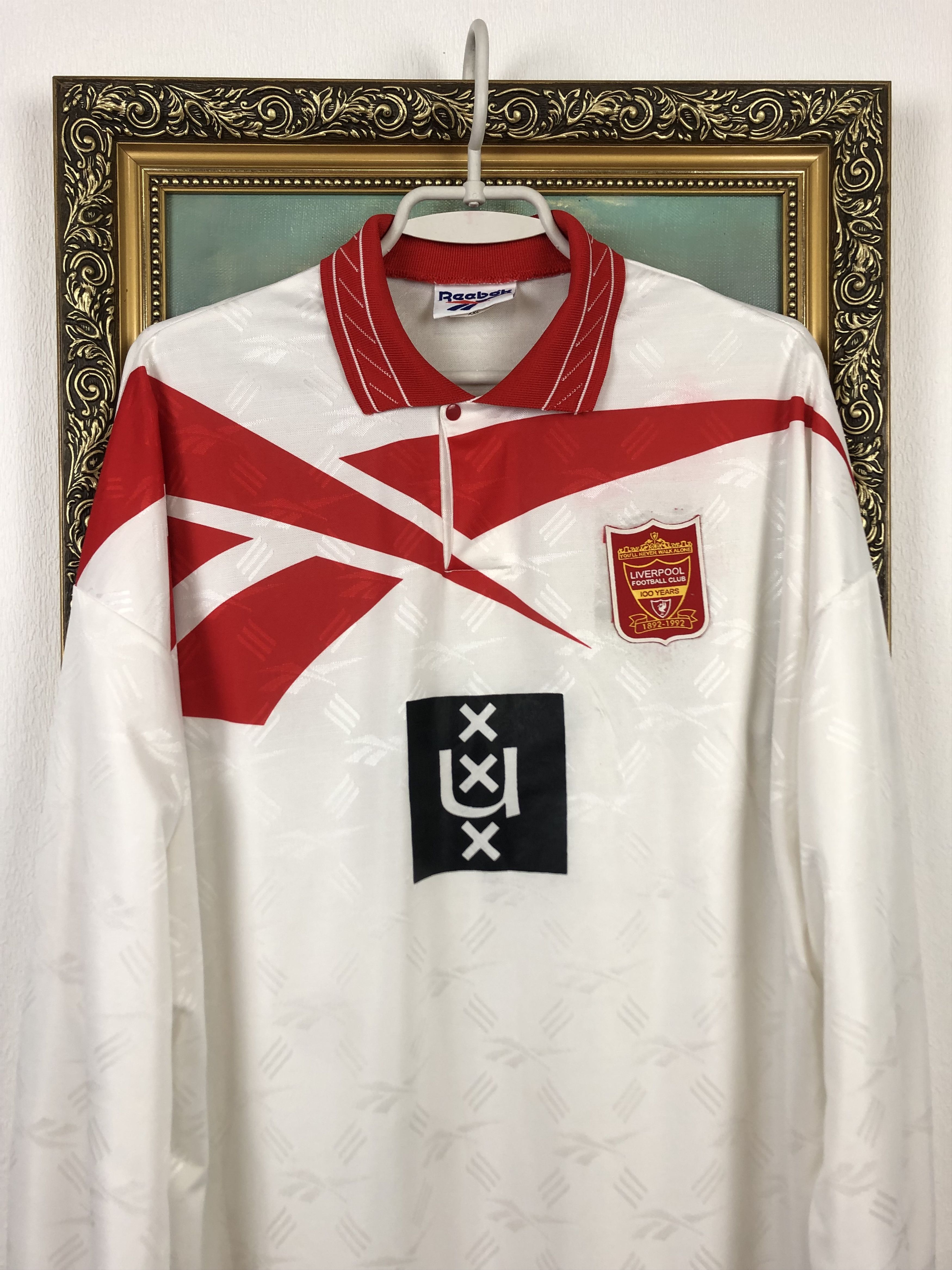 Reebok Vintage Liverpool Special Football Shirt Long Sleeve Tee Size US XXL / EU 58 / 5 - 2 Thumbnail