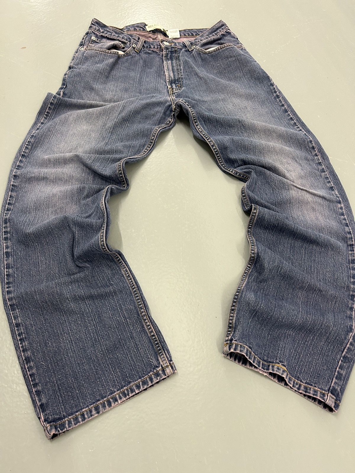 Levi's × Vintage Crazy vintage 90’s Levi’s 559 faded baggy essential jeans Size US 32 / EU 48 - 5 Thumbnail