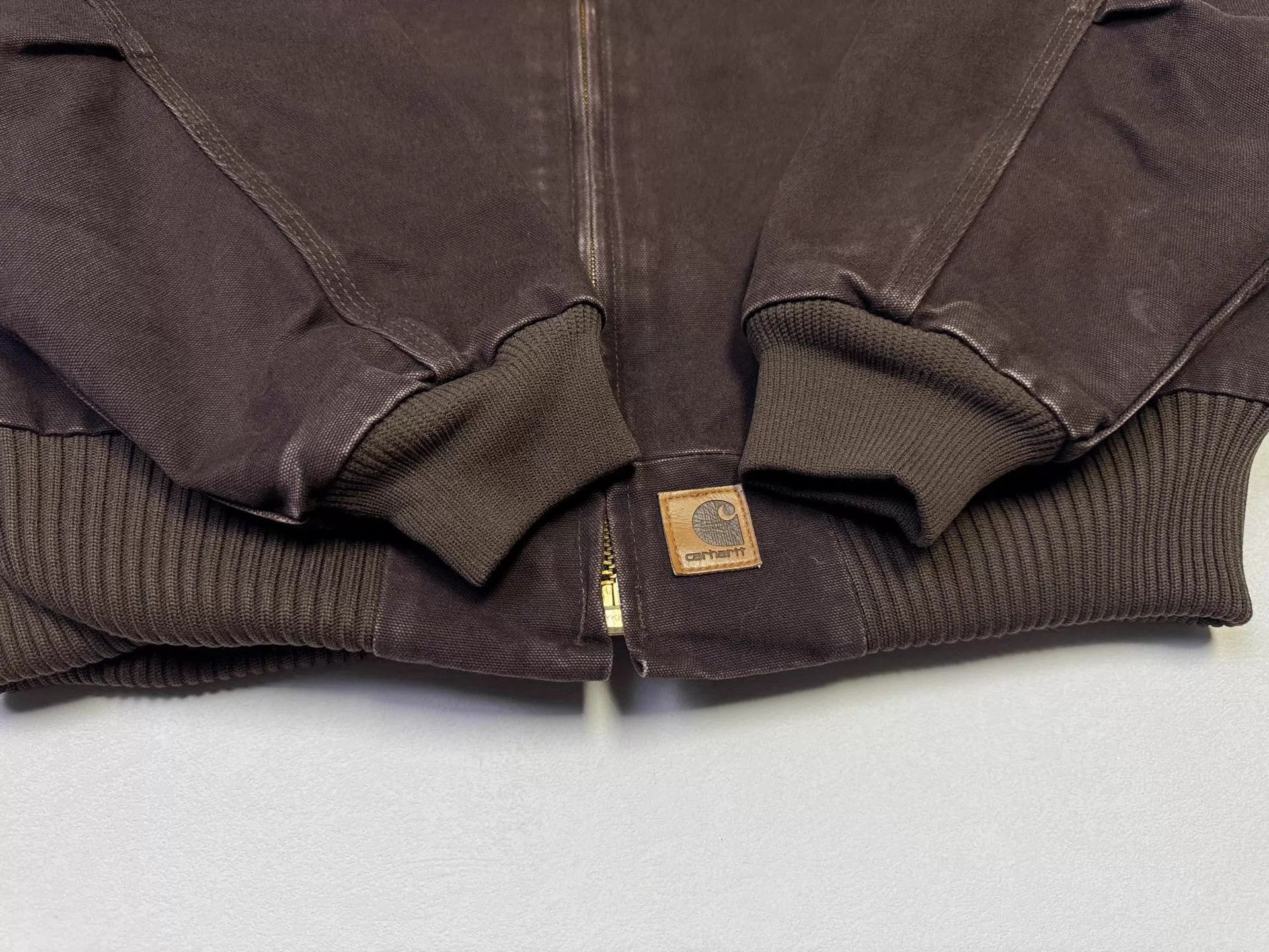 Carhartt Carhartt J14 Santa Fe Vintage Dark Brown L Jacket Size US L / EU 52-54 / 3 - 3 Thumbnail