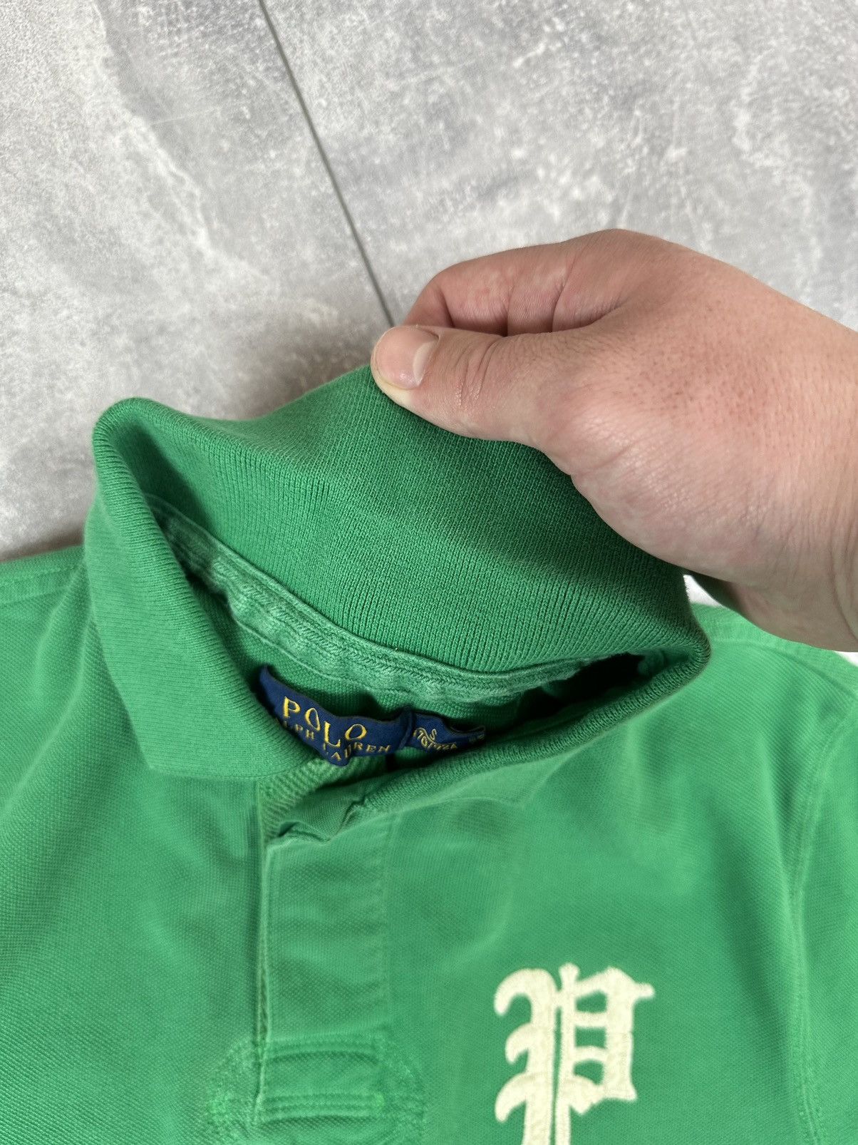 Polo Ralph Lauren Polo Ralph Lauren Y2K Overprint Logo Polo T-Shirt Size US S / EU 44-46 / 1 - 11 Thumbnail
