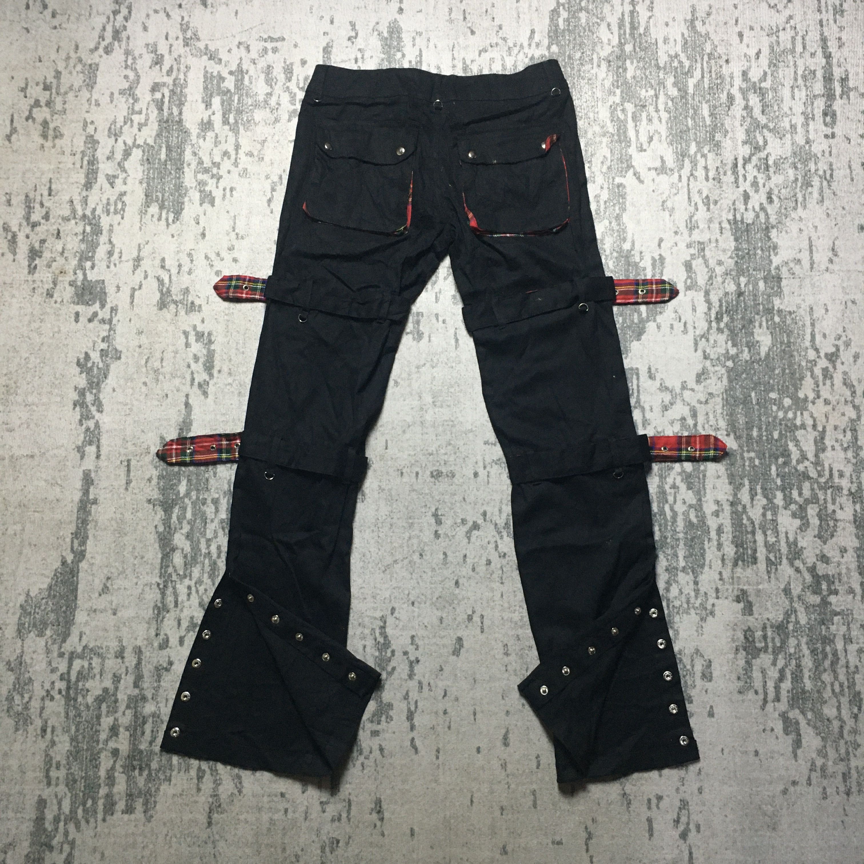Japanese Brand Japanese Bondage Punk Visual Gothic Skull Size US 32 / EU 48 - 4 Thumbnail