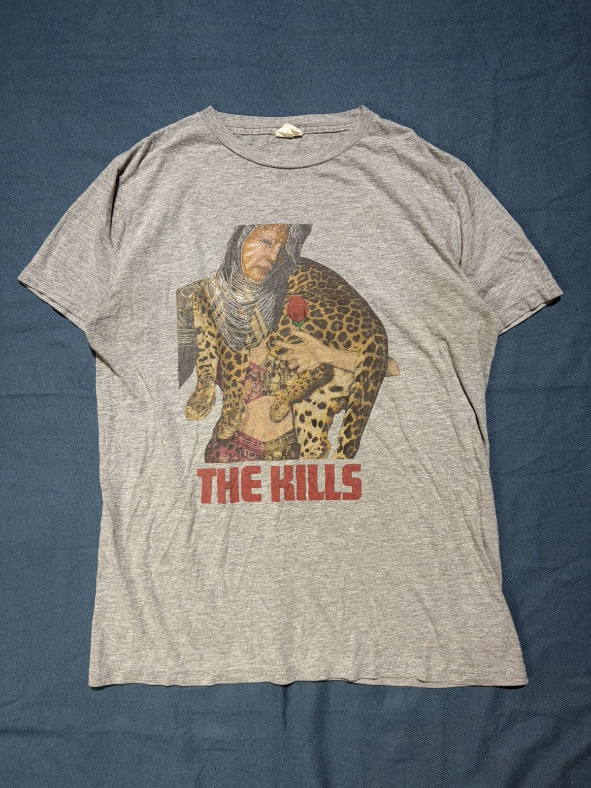 Band Tees Vintage The Kills band woman leopard t shirt Size US S / EU 44-46 / 1 - 1 Thumbnail