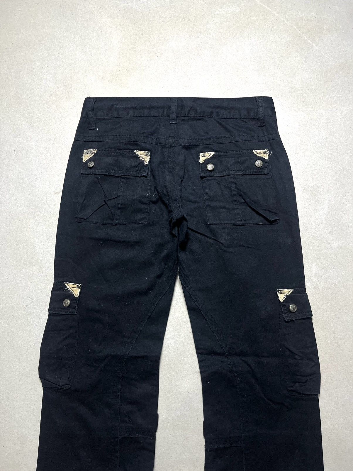 Tornado Mart 00s Midas bondage cargos pant / vkei / lgb style Size US 31 - 6 Thumbnail
