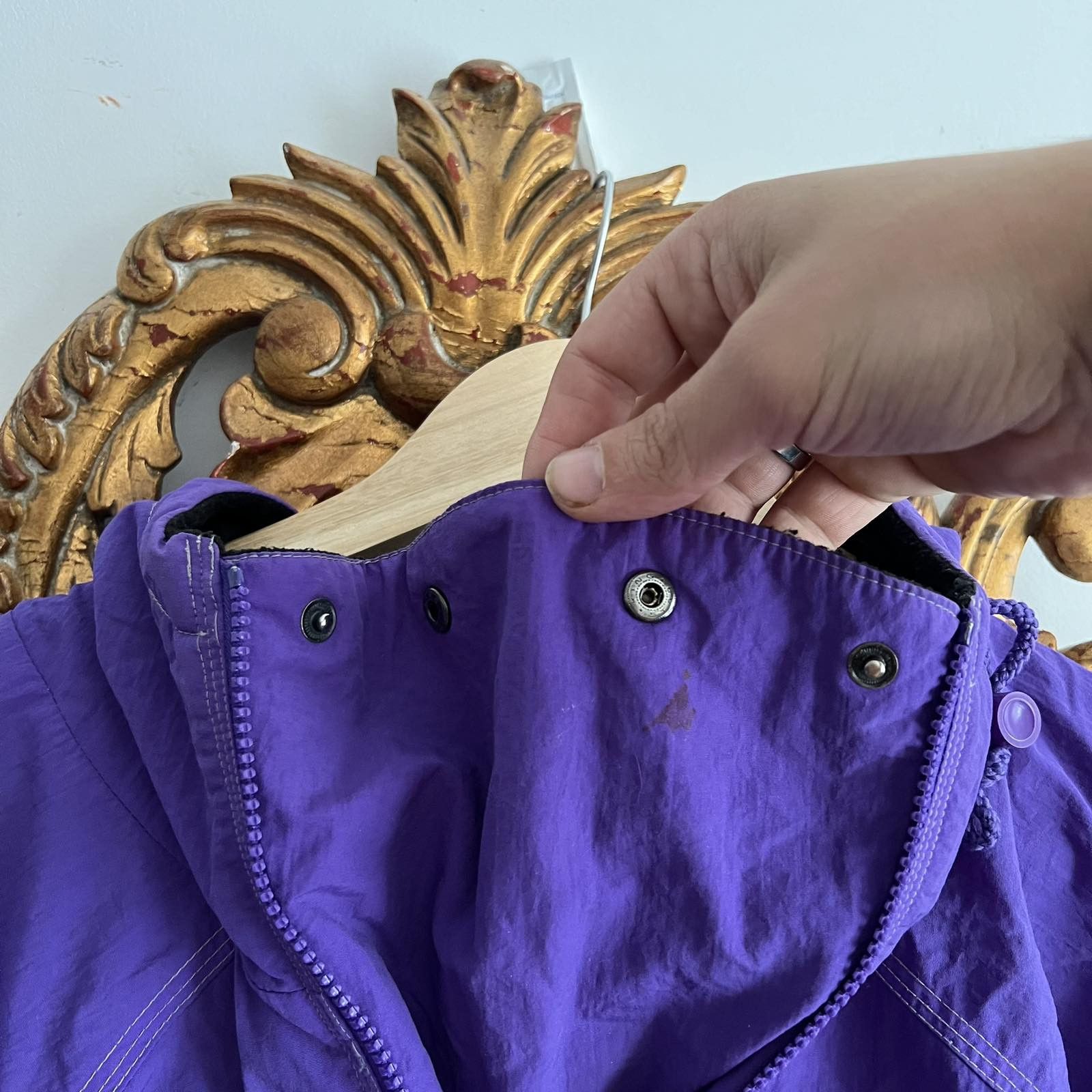 Quiksilver × Vintage Vintage 90's Quiksilver Big Logo actec Jacket Sz XXL Size US XL / EU 56 / 4 - 10 Thumbnail