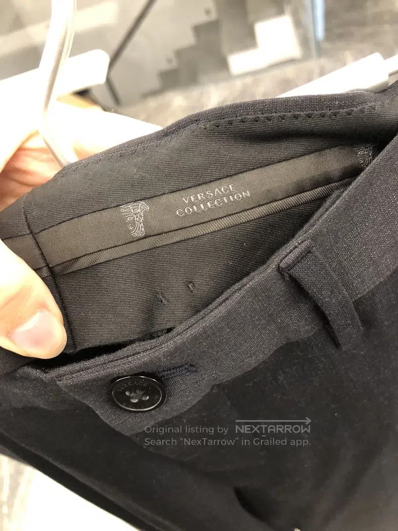 Versace Versace Black suit Size 46S - 3 Thumbnail