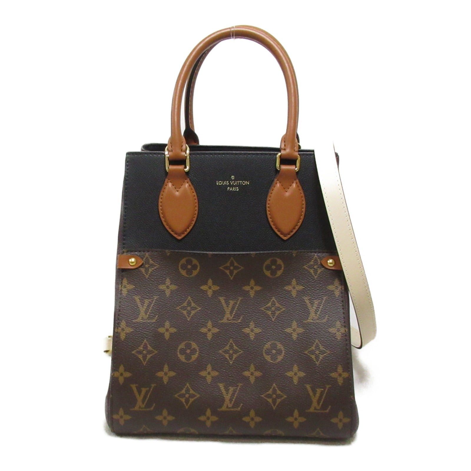 Louis Vuitton Louis Vuitton Fold Tote Mm Shoulder Bag Coated Canvas Monogram Brown Size ONE SIZE - 1 Thumbnail