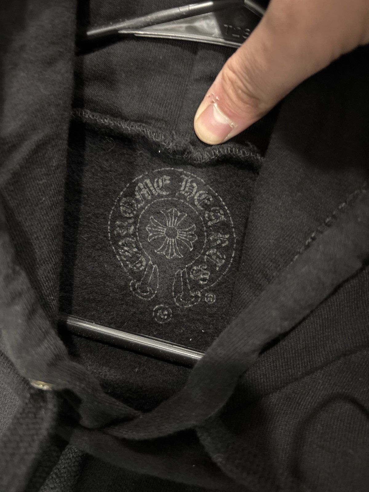 Chrome Hearts × Off-White 1 OF 1 SAMPLE Off-White x Chrome Hearts 2018 Hoodie Black Size US M / EU 48-50 / 2 - 6 Thumbnail