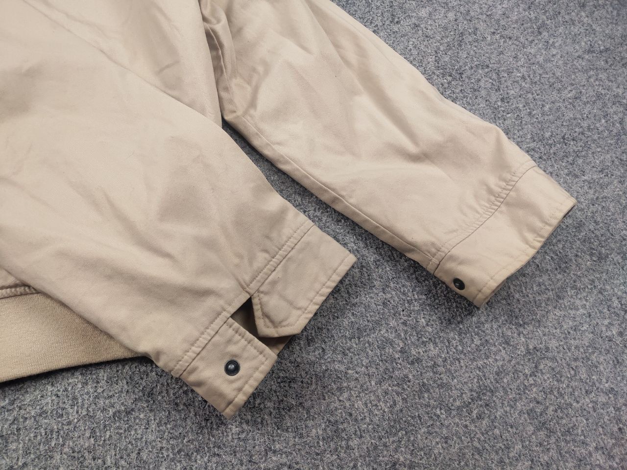 Gant Gant Classic Logo Beige Zip Bomber Jacket Vintage Style Size US L / EU 52-54 / 3 - 6 Thumbnail