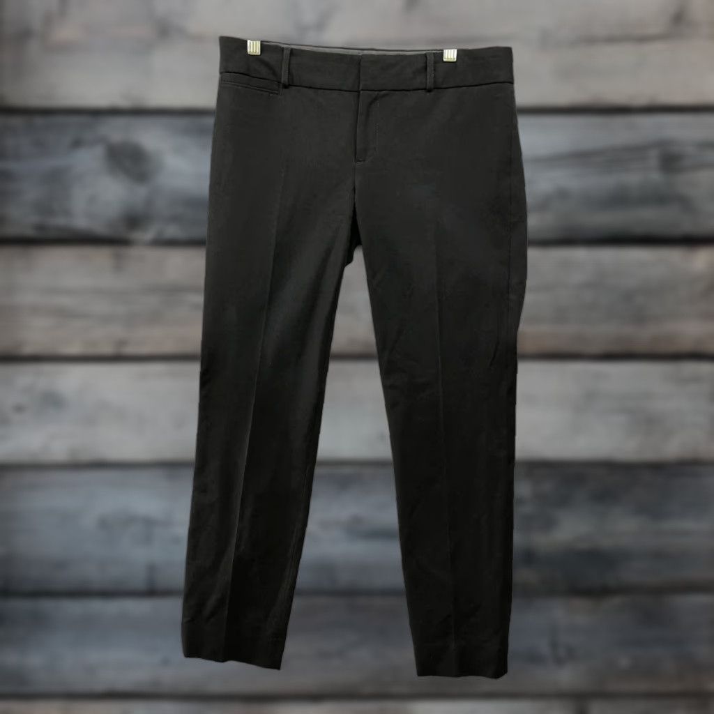 Banana Republic Banana Republic Sloan Fit Dress Pants Womens Size 4 Black Flat Front Slim Dress Pants Women’s 4 Black Flat Front Slim Size 27" / US 4 / IT 40 - 1 Thumbnail