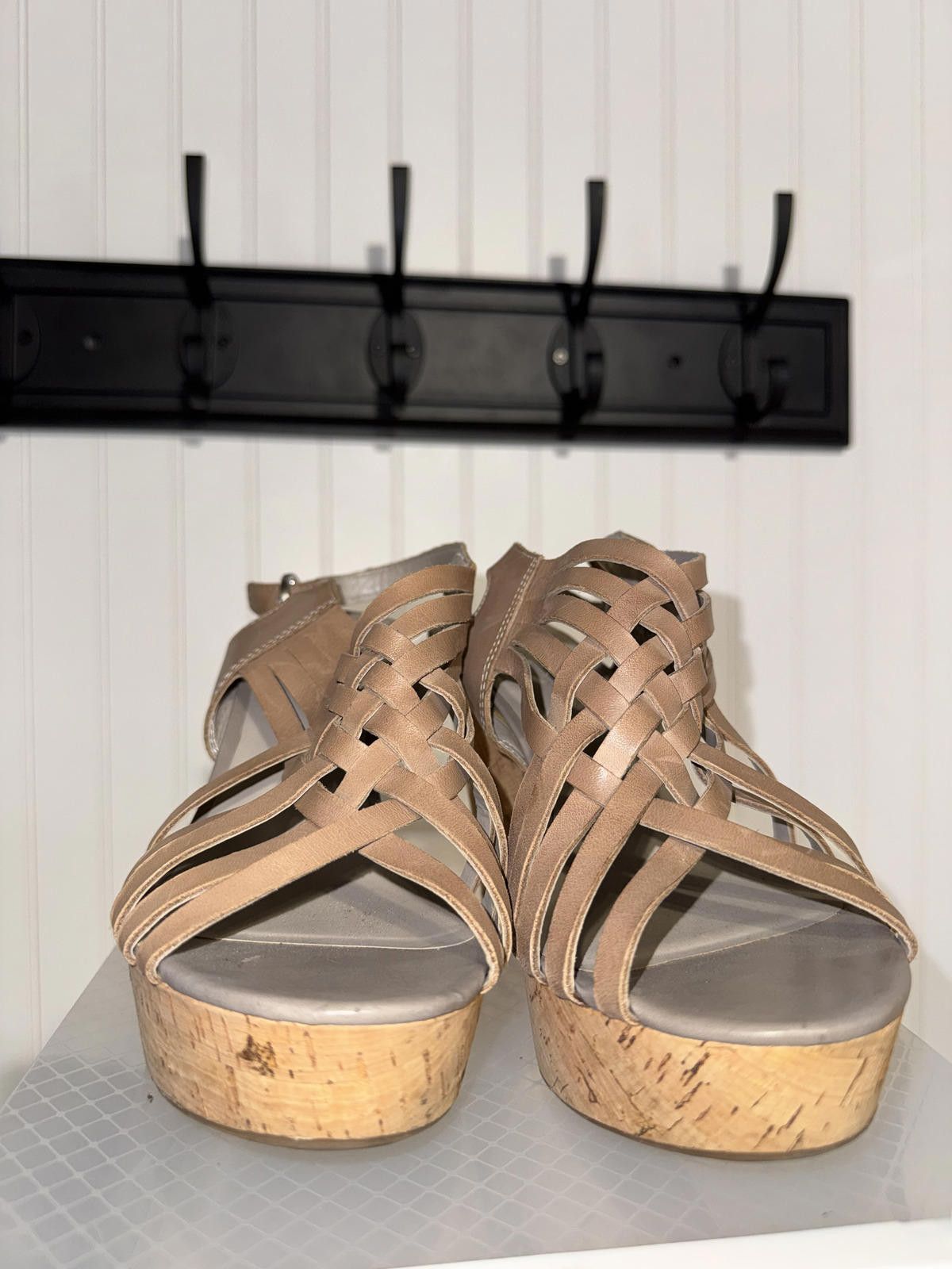 Other Franco Sarto Women's Cork Wedge Sandals Size 10 Size US 10 / IT 40 - 1 Thumbnail