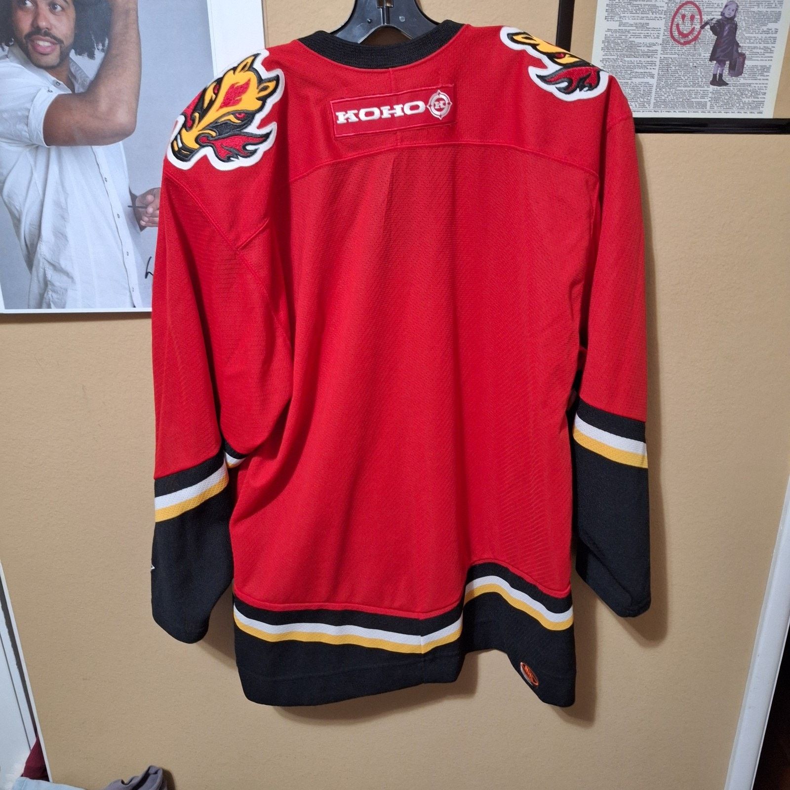 Koho Calgary Flames Jersey Signed Lanny McDonald Auto Beckett HOF Size US L / EU 52-54 / 3 - 2 Thumbnail