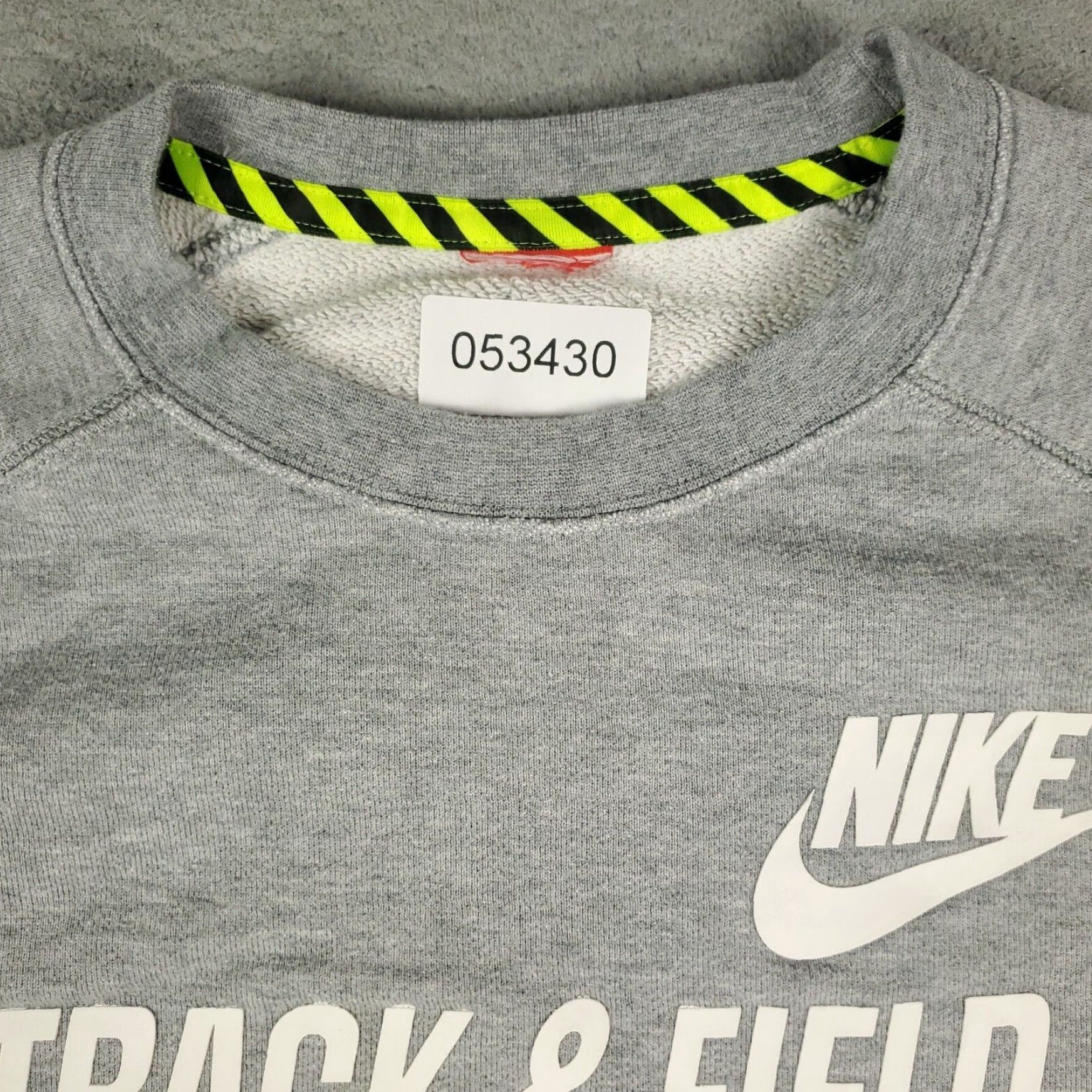 Nike Nike Womens Extra Large XL Gray Track Field Pullover Sweatshirt Size XL / US 12-14 / IT 48-50 - 2 Thumbnail