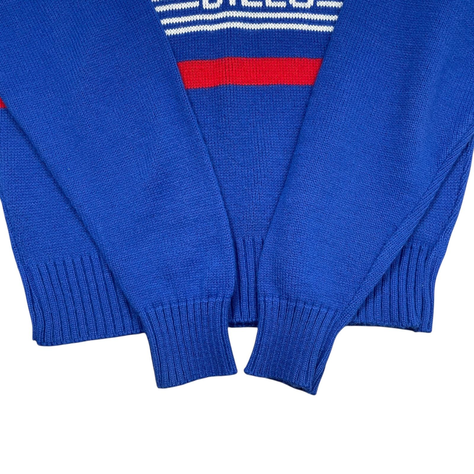 NFL VTG 90s BUFFALO BILLS CLIFF ENGLE WOOL KNIT SWEATER SIZE M Size US M / EU 48-50 / 2 - 3 Thumbnail