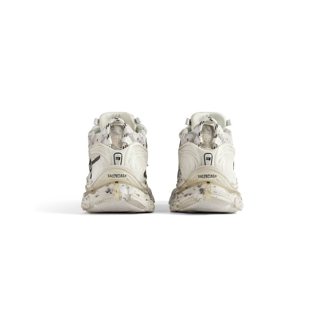 Balenciaga o1la1rc1a0325 Runner Graffiti Sneakers in White Size US 11 / IT 41 - 4 Thumbnail