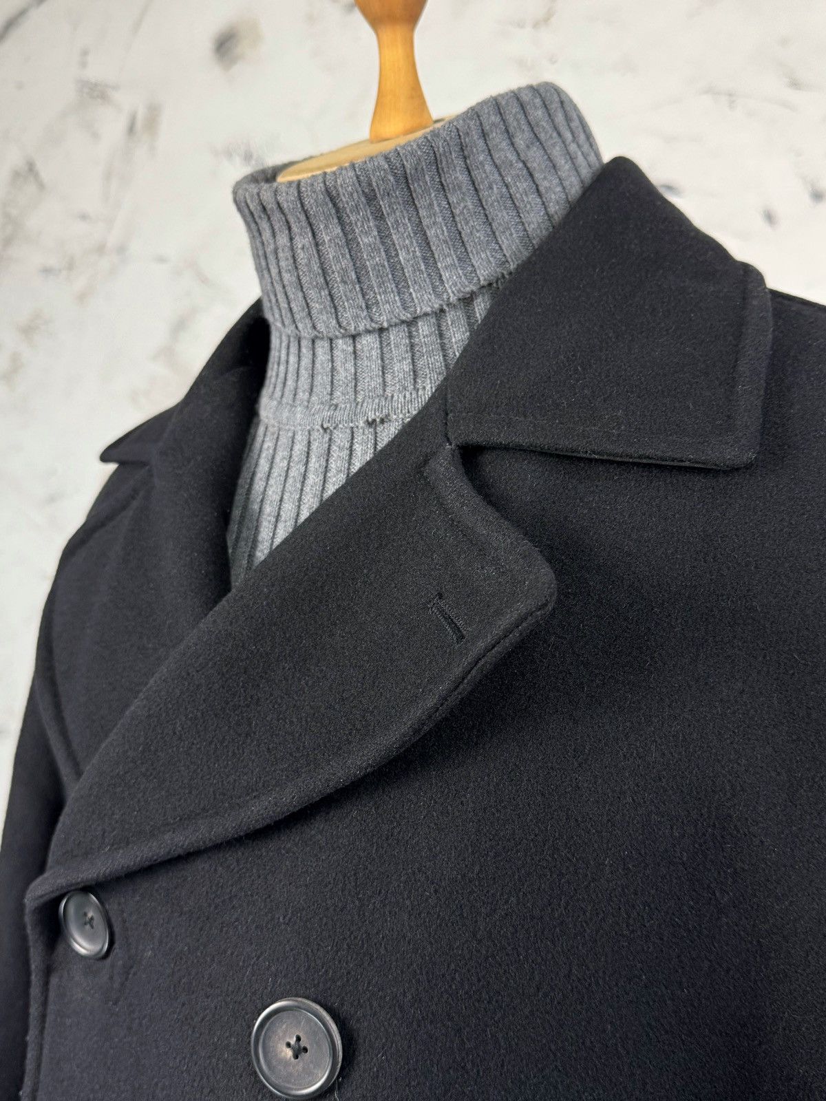 Marc O'Polo Marc O’Polo Double Breasted Wool Pea Coat Size L Size US L / EU 52-54 / 3 - 5 Thumbnail