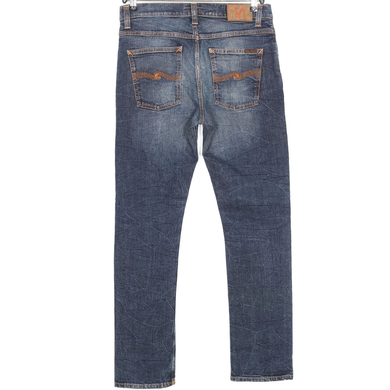 Nudie Jeans NUDIE JEANS DUDE DAN Jeans Men Size W31 L32 Slim Fit Stretch Dark Fuzz DZ7543 Size US 31 - 2 Thumbnail