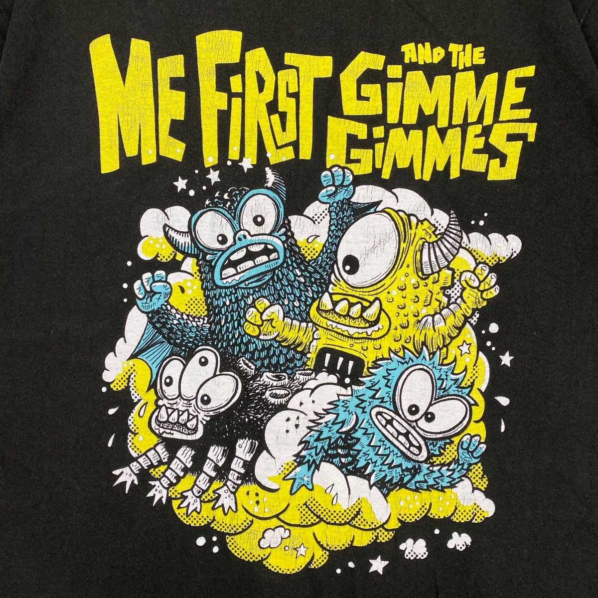 Band Tees × Vintage VINTAGE ME FIRST AND THE GIMME GIMMES TOUR BAND TEE Size US L / EU 52-54 / 3 - 3 Thumbnail