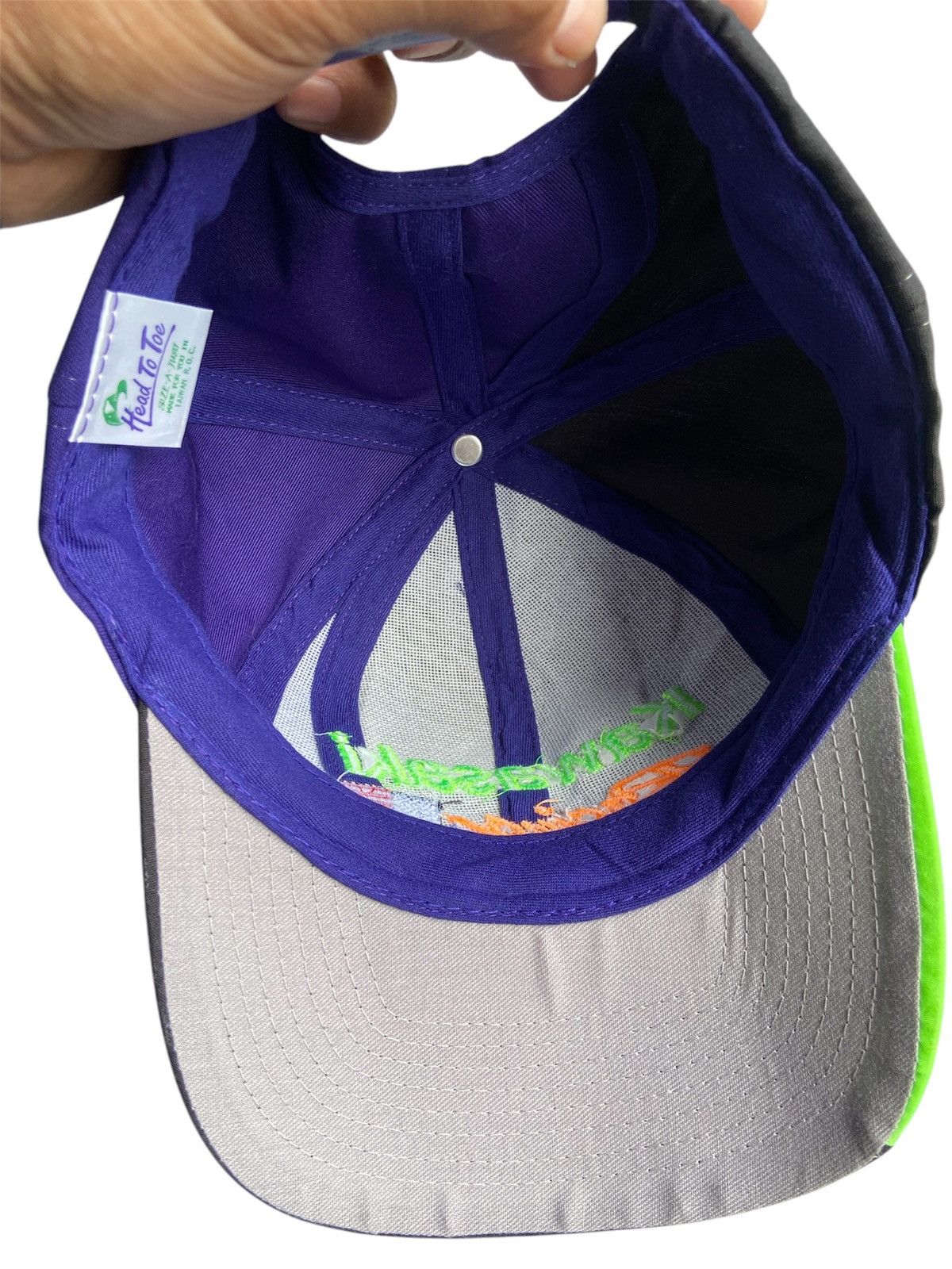 Gear for Sports × Sports Specialties Vintage 90s Kawasaki Racing USA Flag Hat Snapback Motorcycle Size ONE SIZE - 11 Thumbnail