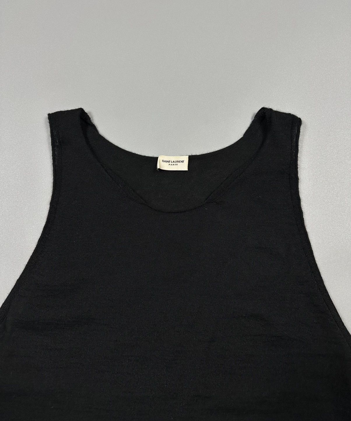 Saint Laurent Paris 2019 Saint Laurent Cashmere Tank Top Size US M / EU 48-50 / 2 - 2 Thumbnail