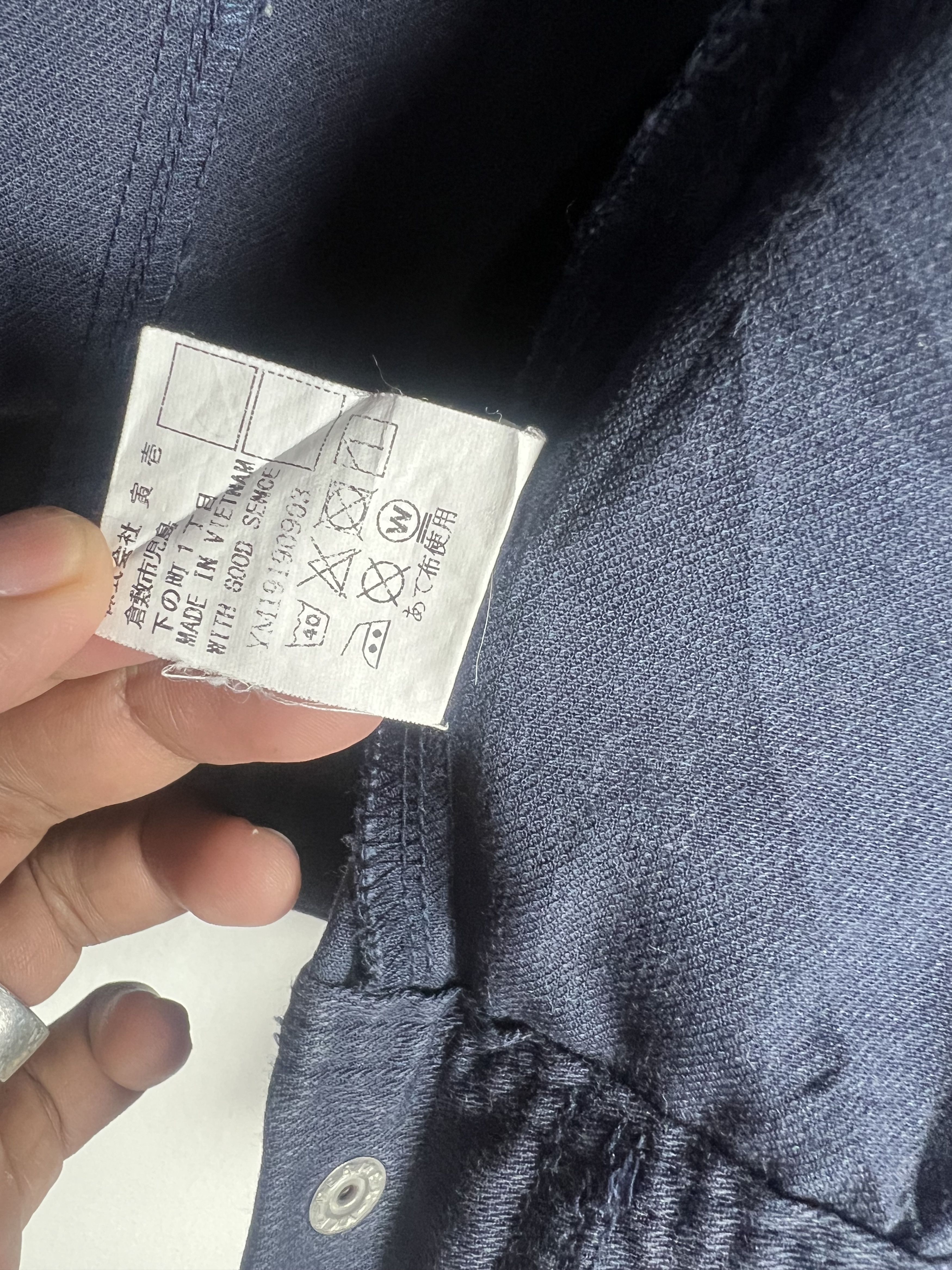 Japanese Brand Toraichi Workwear Indigo Jacket Size US L / EU 52-54 / 3 - 11 Thumbnail