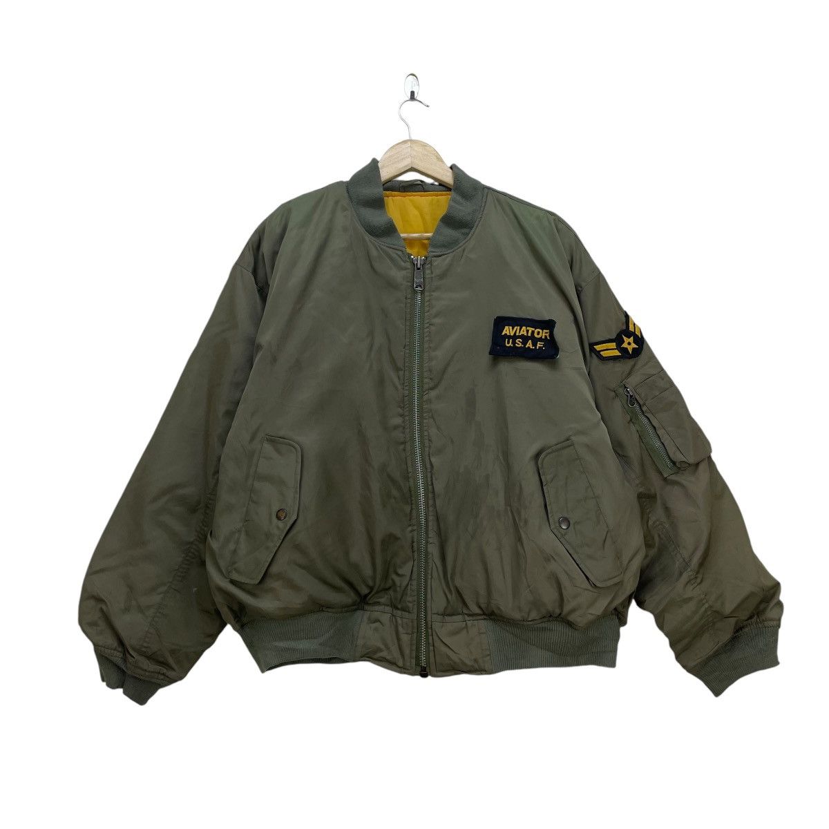 Japanese Brand 💥Vintage Japanese Brand Bomber Flight Jacket Size US M / EU 48-50 / 2 - 1 Thumbnail