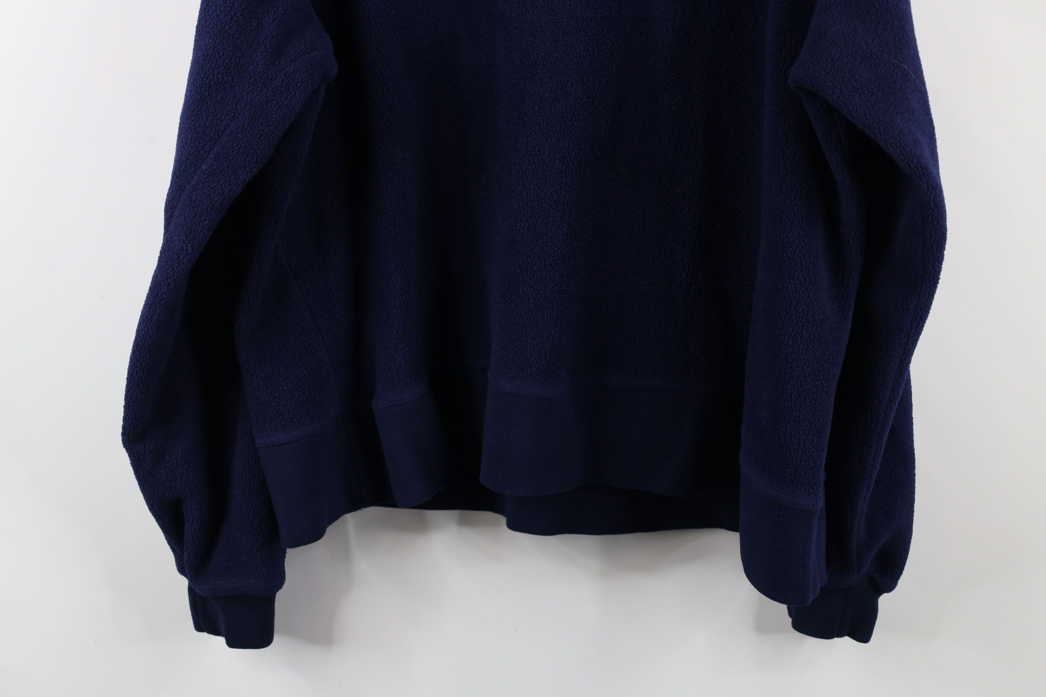 Disney × Vintage Vintage 90s Disney Winnie the Pooh Fleece Sweatshirt Blue Size L / US 10 / IT 46 - 9 Thumbnail