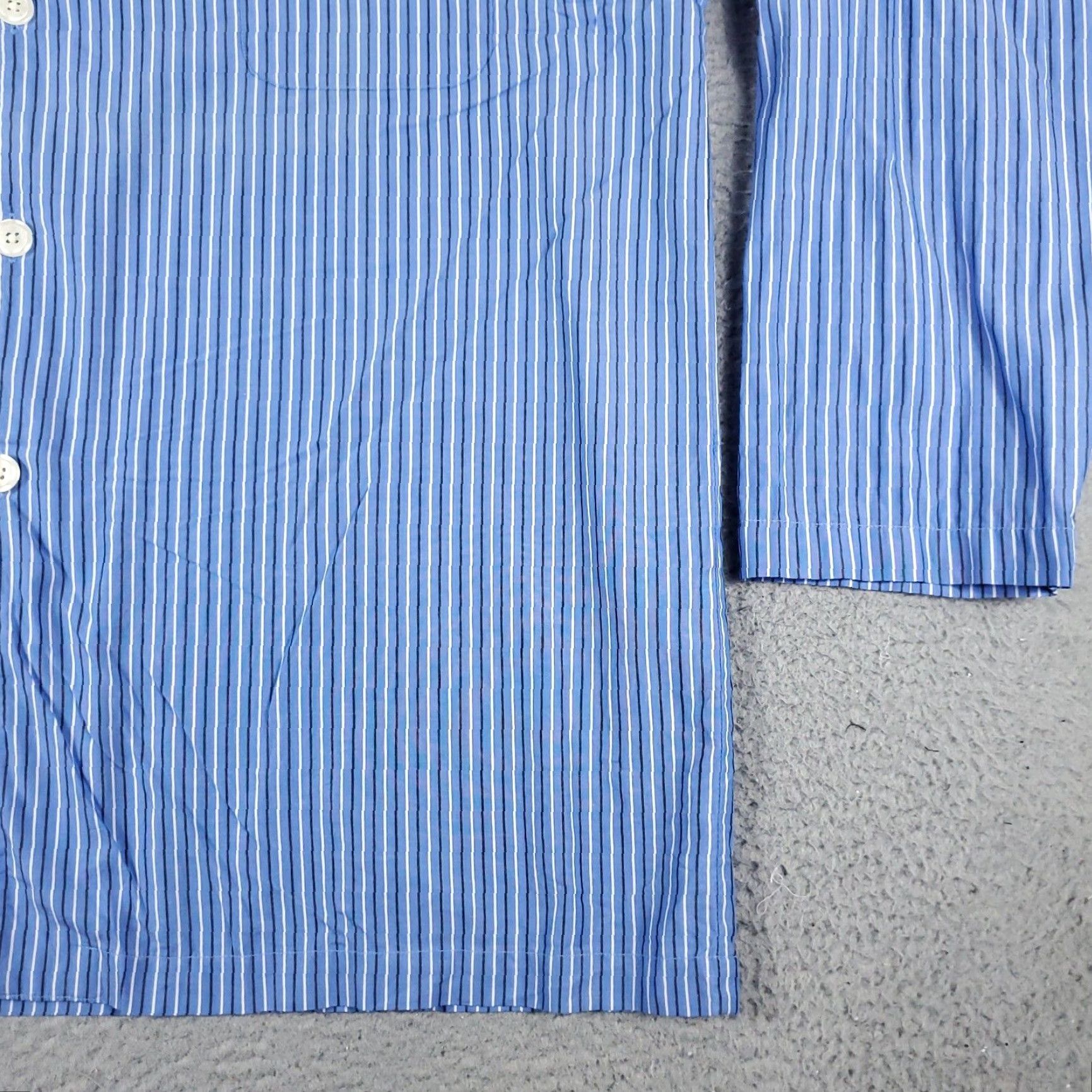 Ralph Lauren Ralph Lauren Mens XL Extra Large Blue Striped Pony Sleepwear Shirt Size US L / EU 52-54 / 3 - 5 Thumbnail