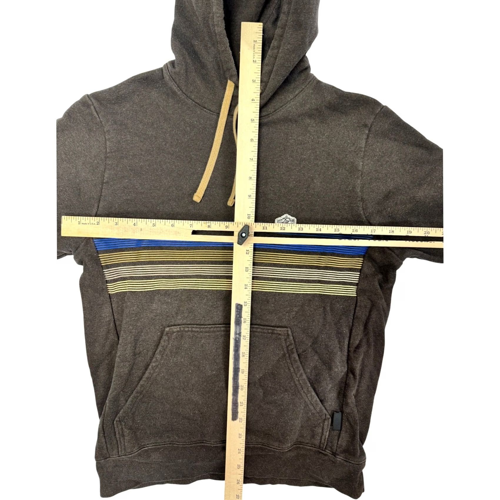 Patagonia Patagonia Uprisal Hoody Brown Stripe Graphic Pullover Sweatshirt Women's S Size S / US 4 / IT 40 - 2 Thumbnail