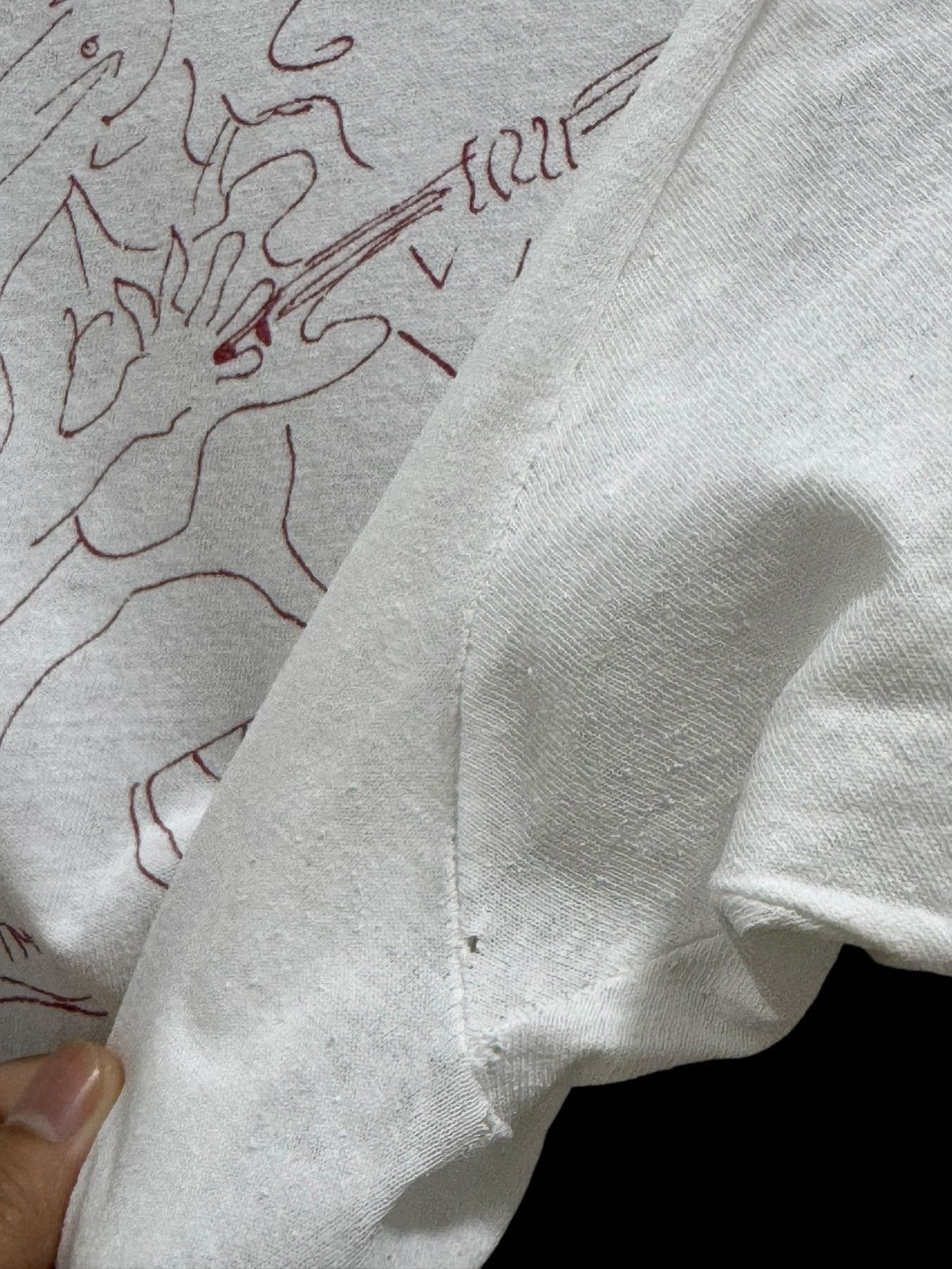 Band Tees ART COLLECTION ERIC CLAPTON JIMMY HENDRIX KEITH RICHARDS T Size US S / EU 44-46 / 1 - 7 Thumbnail